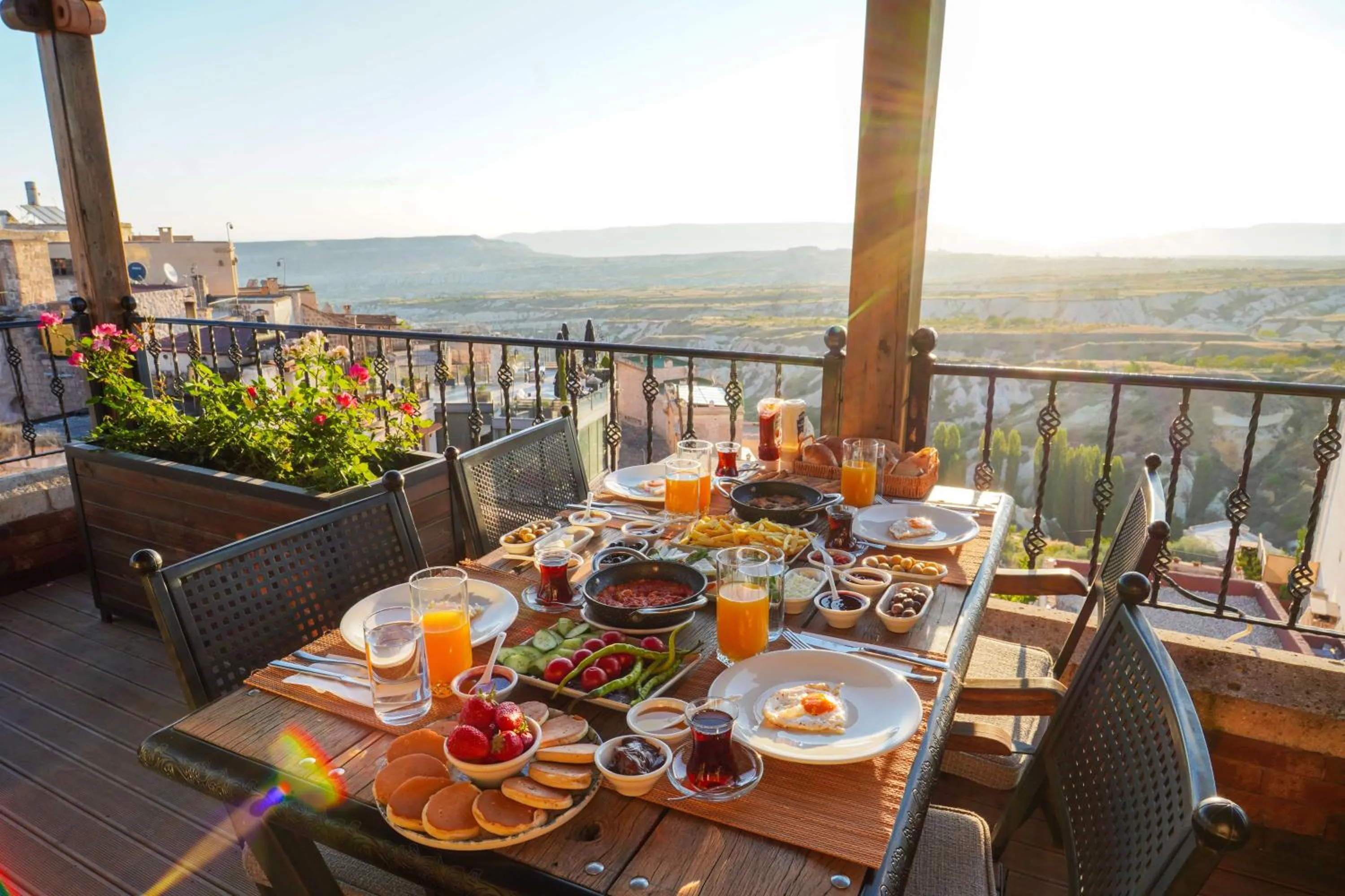 Patio in Vasıl Cave Hotel