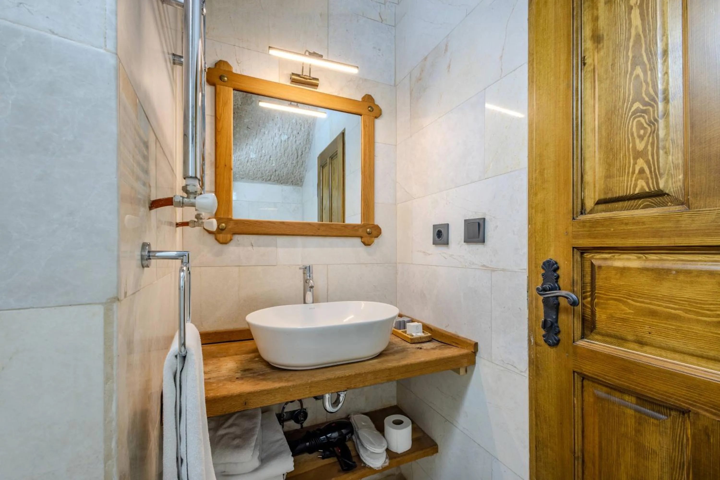 Bathroom in Vasıl Cave Hotel