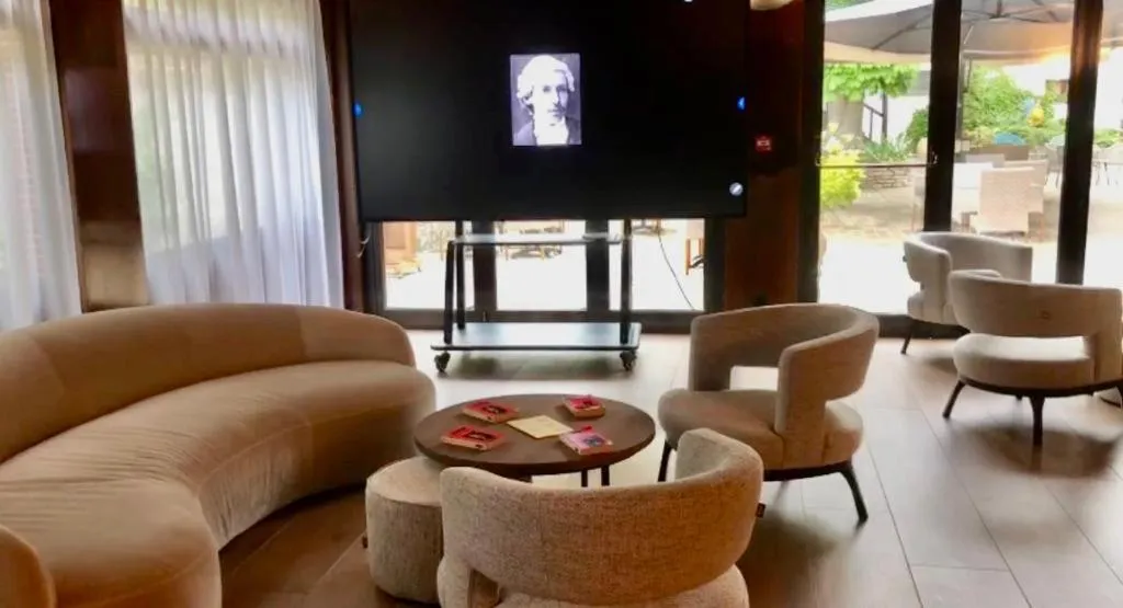 Living room in Hôtellerie Du Bas-Bréau