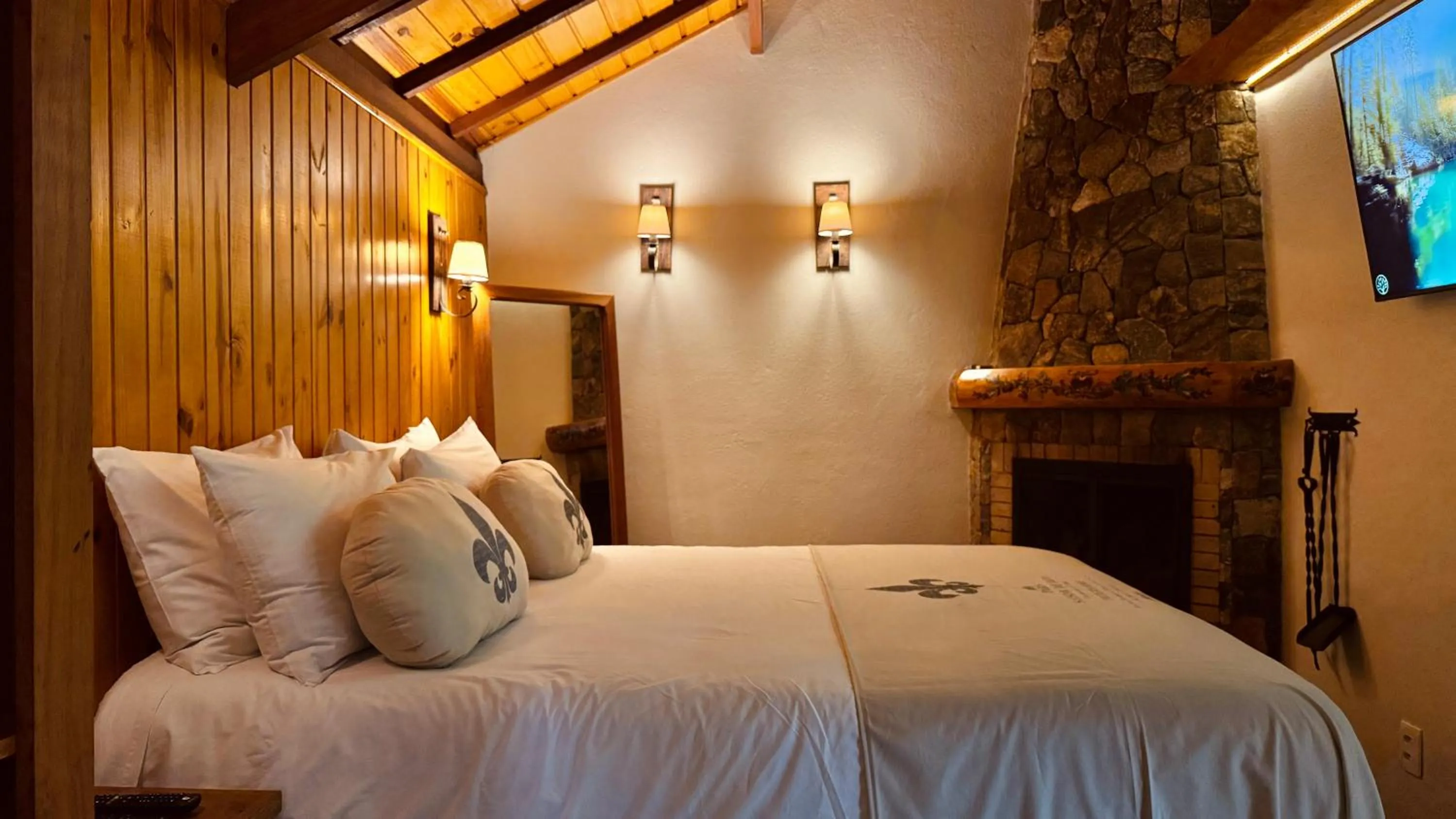 Bed in Estalagem Serra de Minas em Monte Verde