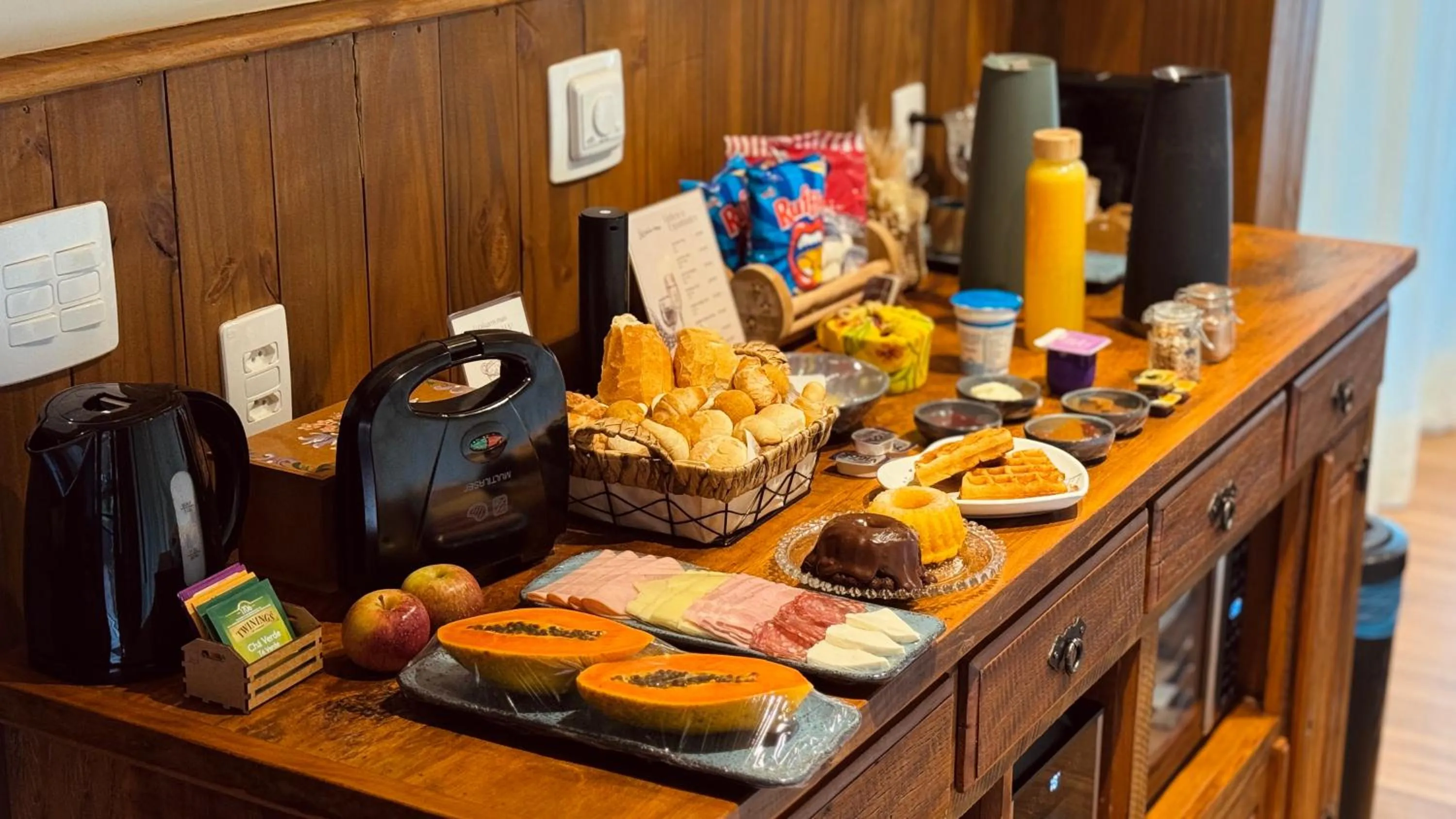 Breakfast in Estalagem Serra de Minas em Monte Verde
