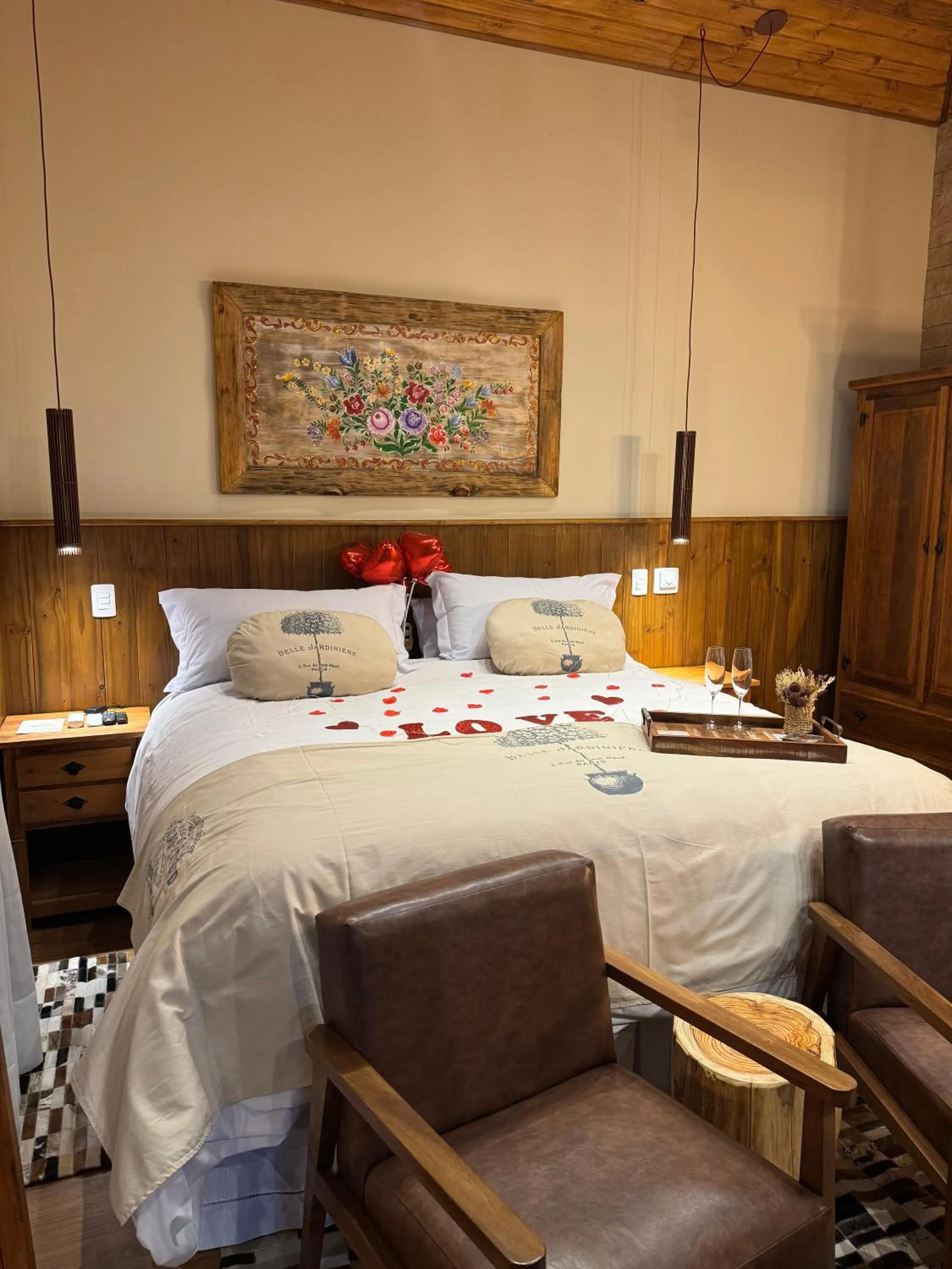 Bed in Estalagem Serra de Minas em Monte Verde