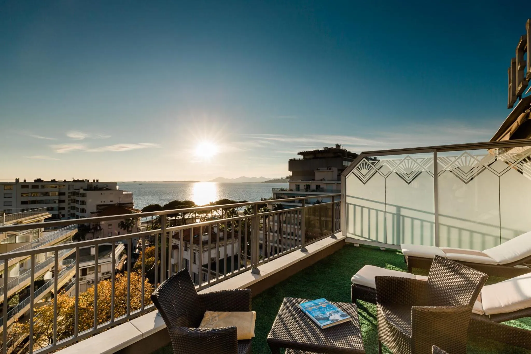 Sea view in Hôtel Hélios