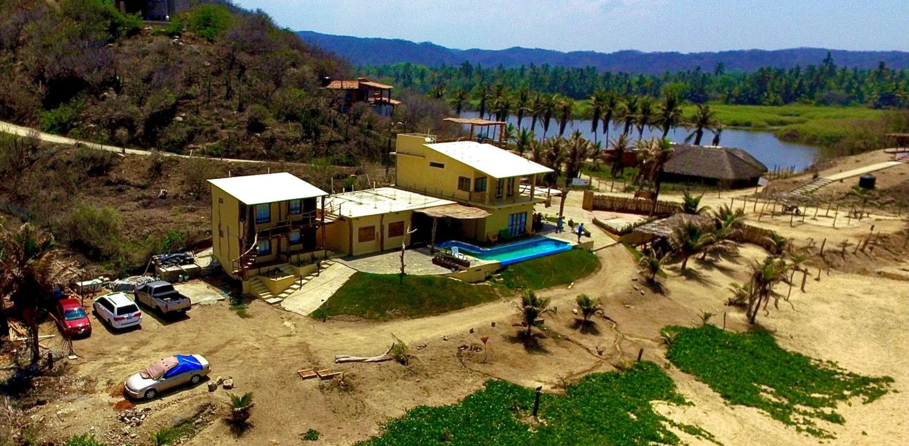 Bird's eye view in Casa Obe