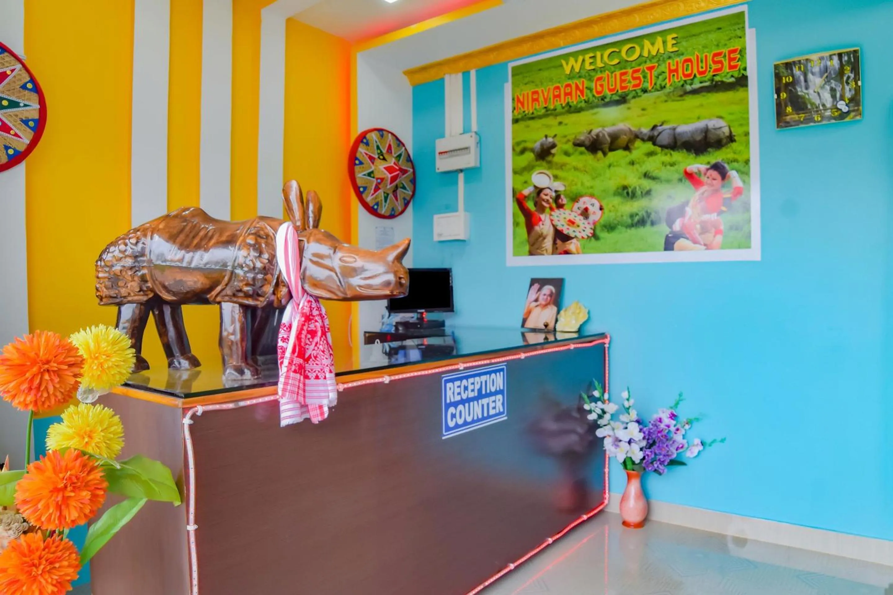 Lobby or reception in SPOT ON Nirvaan Guest House