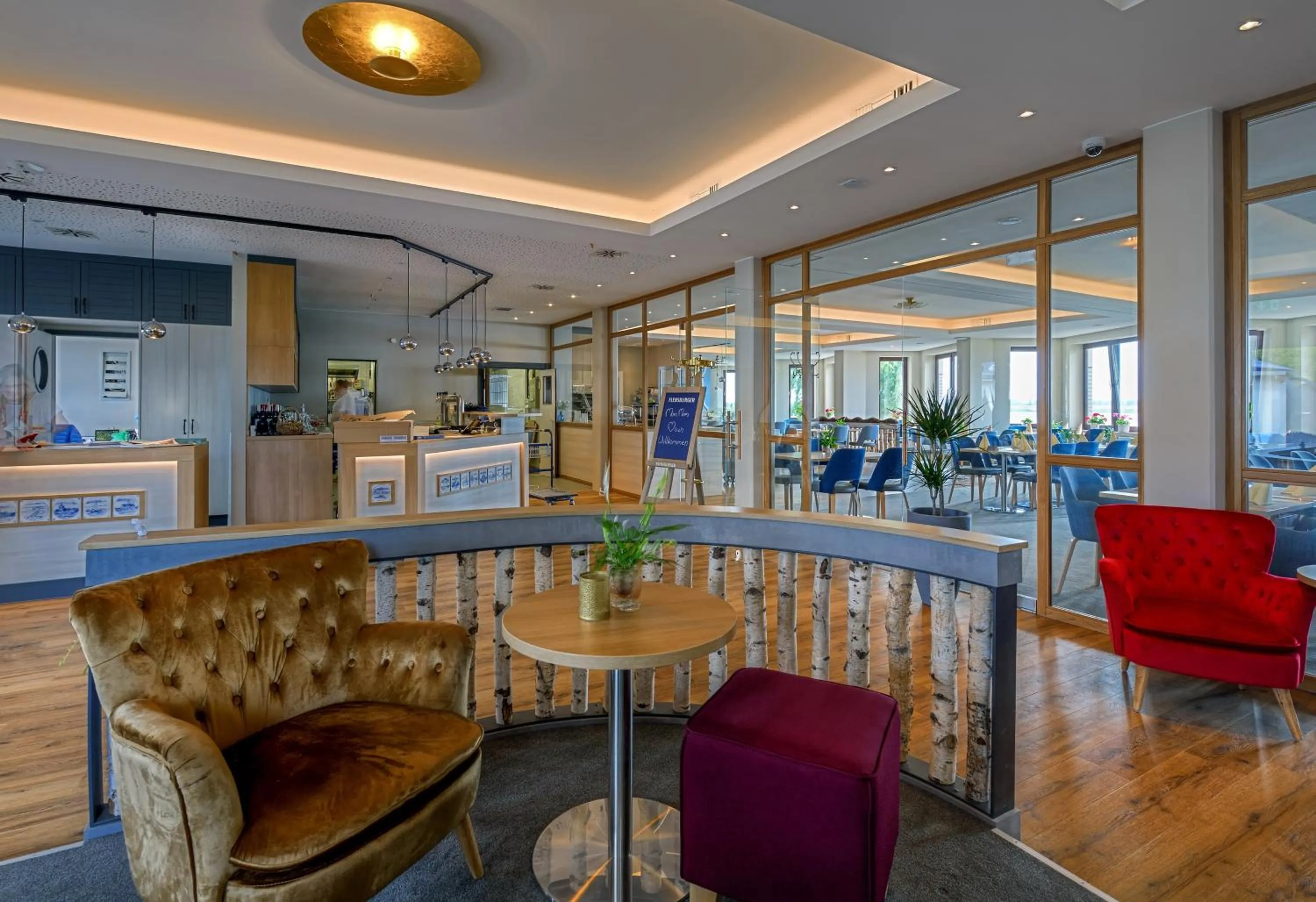 Lobby or reception in BE BIO Hotel be natural - direkt am Wasser
