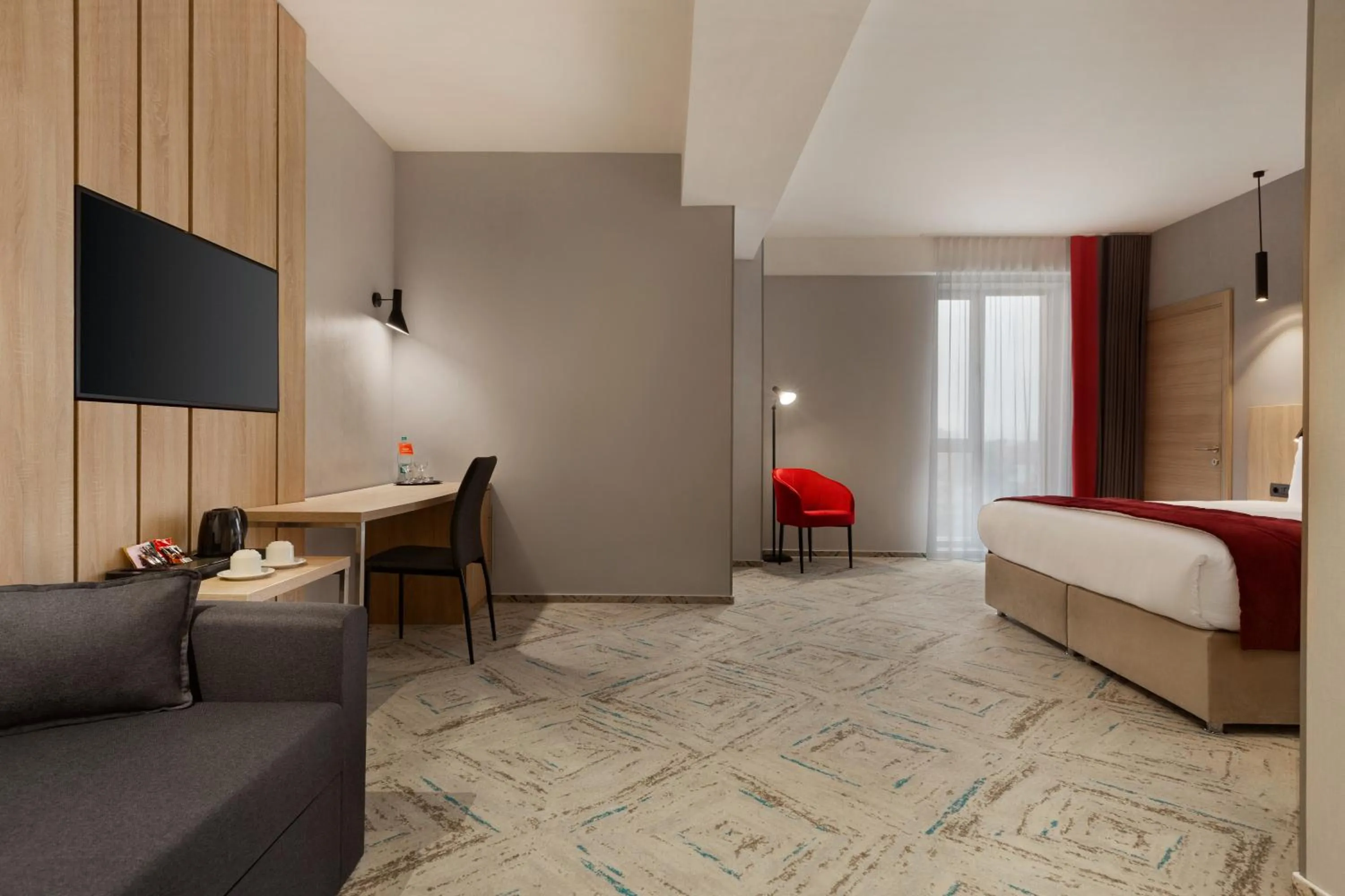 Bedroom, Bed in Ramada by Wyndham Targu Jiu