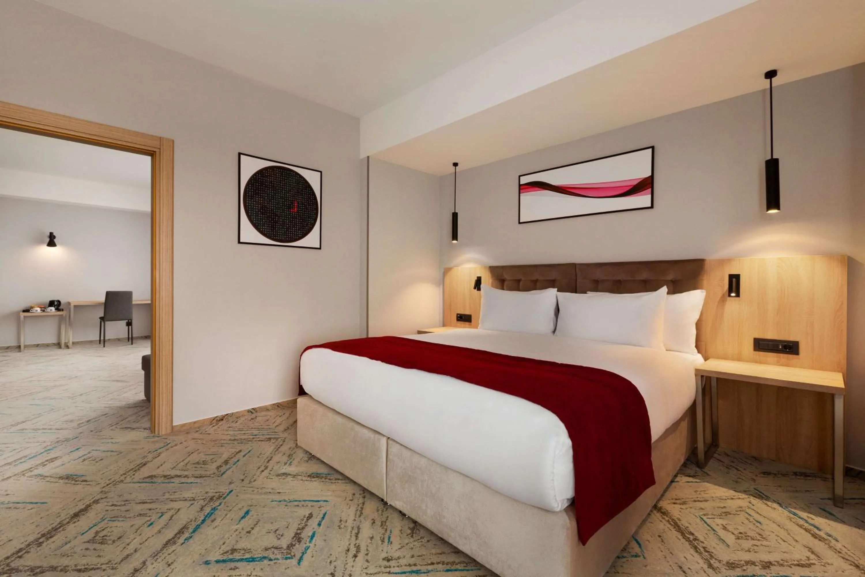 Photo of the whole room, Bed in Ramada by Wyndham Targu Jiu