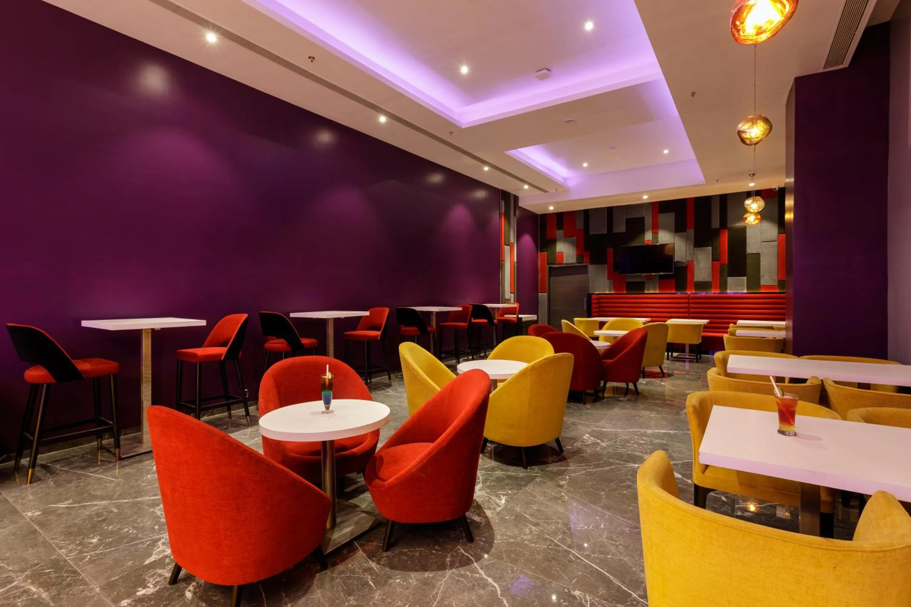 Lounge or bar in Svenska Design Hotel Kakinada