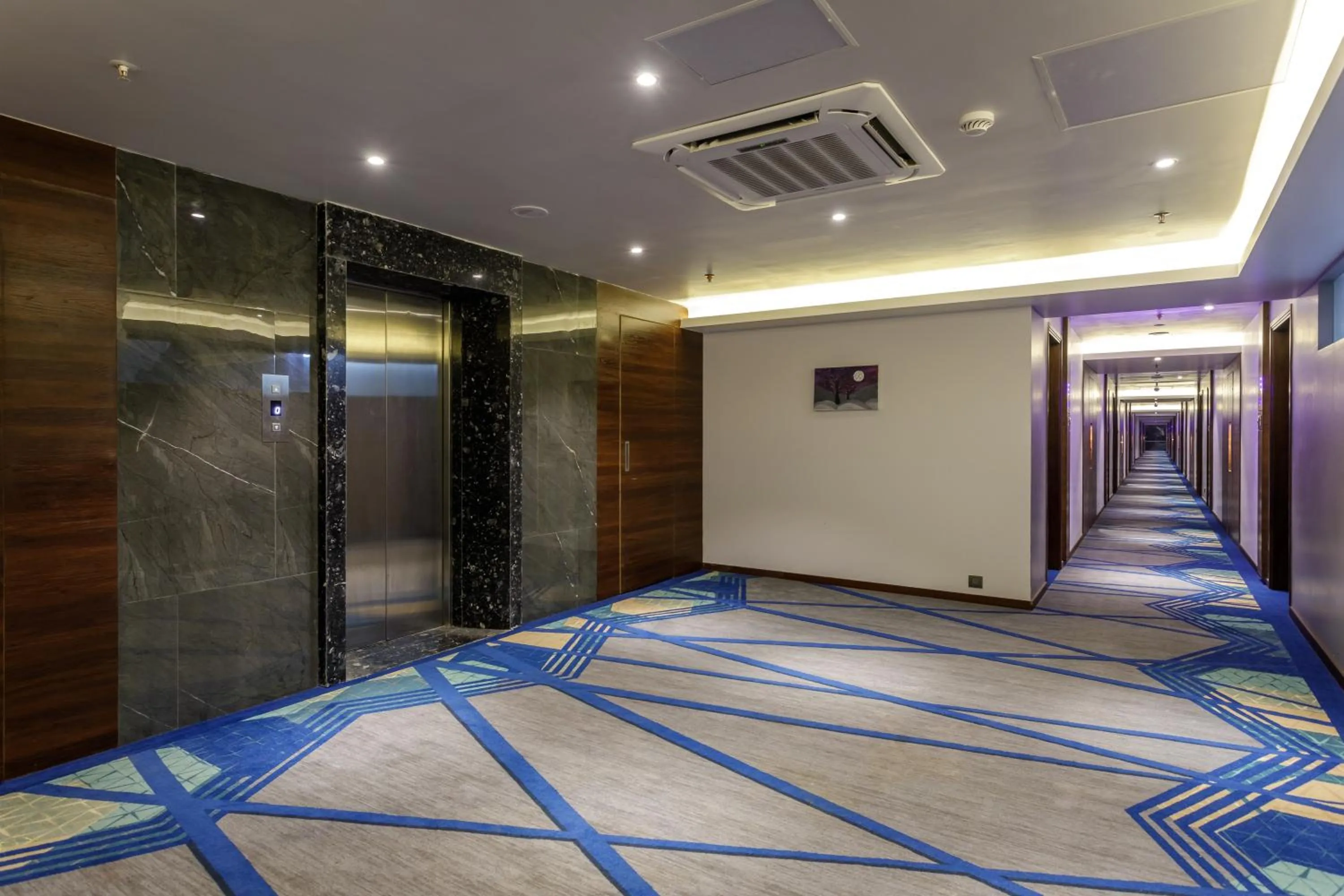 elevator in Svenska Design Hotel Kakinada