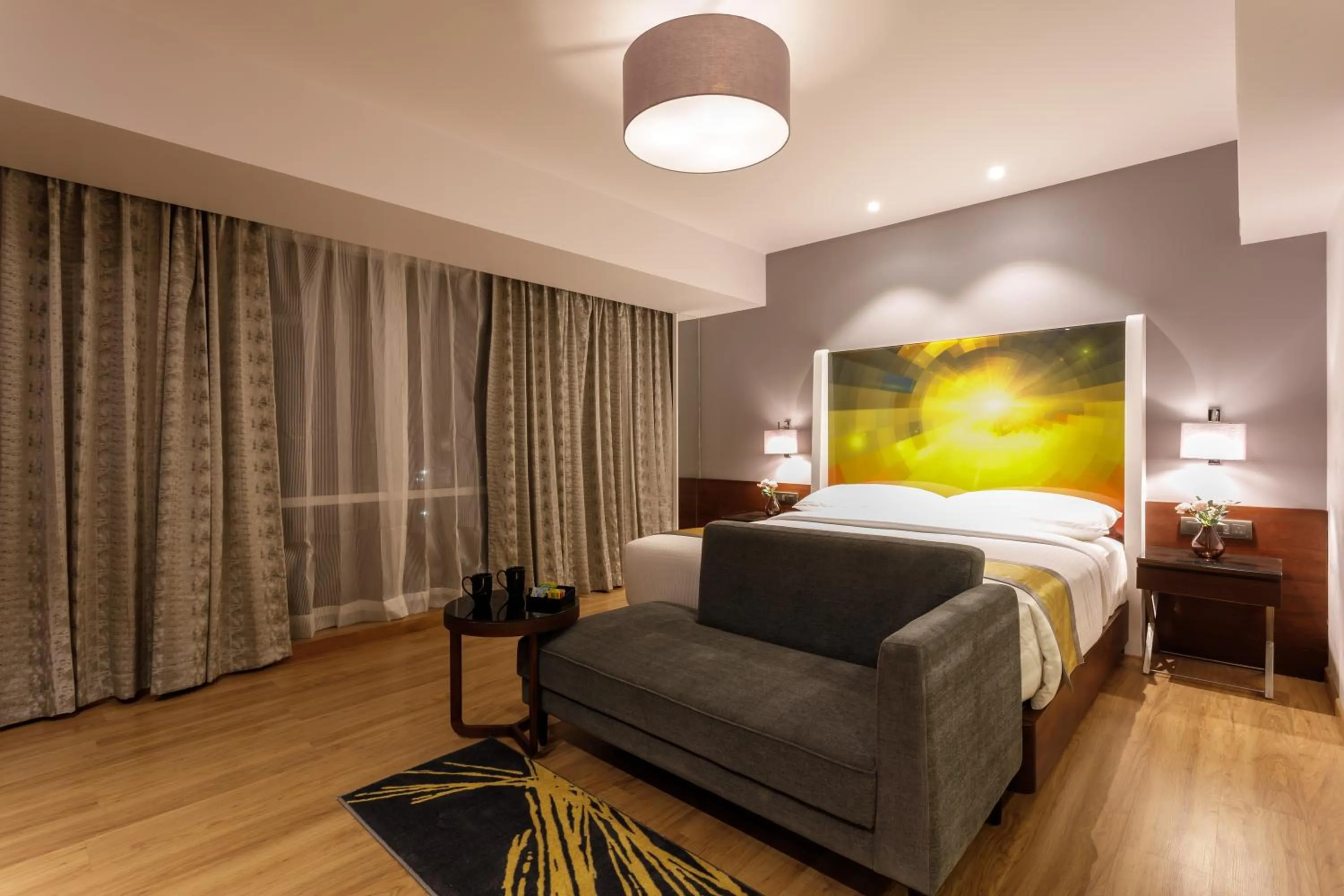 Photo of the whole room, Bed in Svenska Design Hotel Kakinada