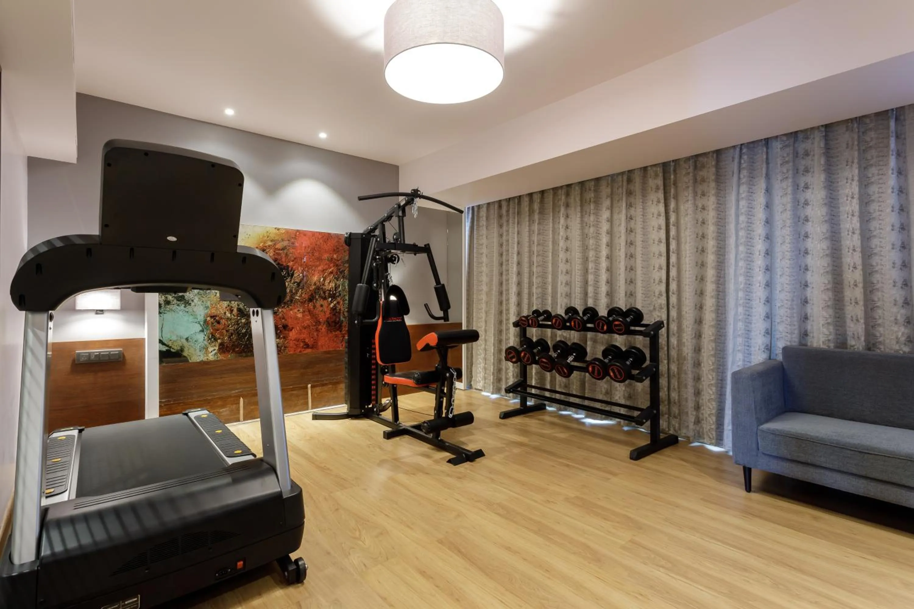 Fitness centre/facilities in Svenska Design Hotel Kakinada