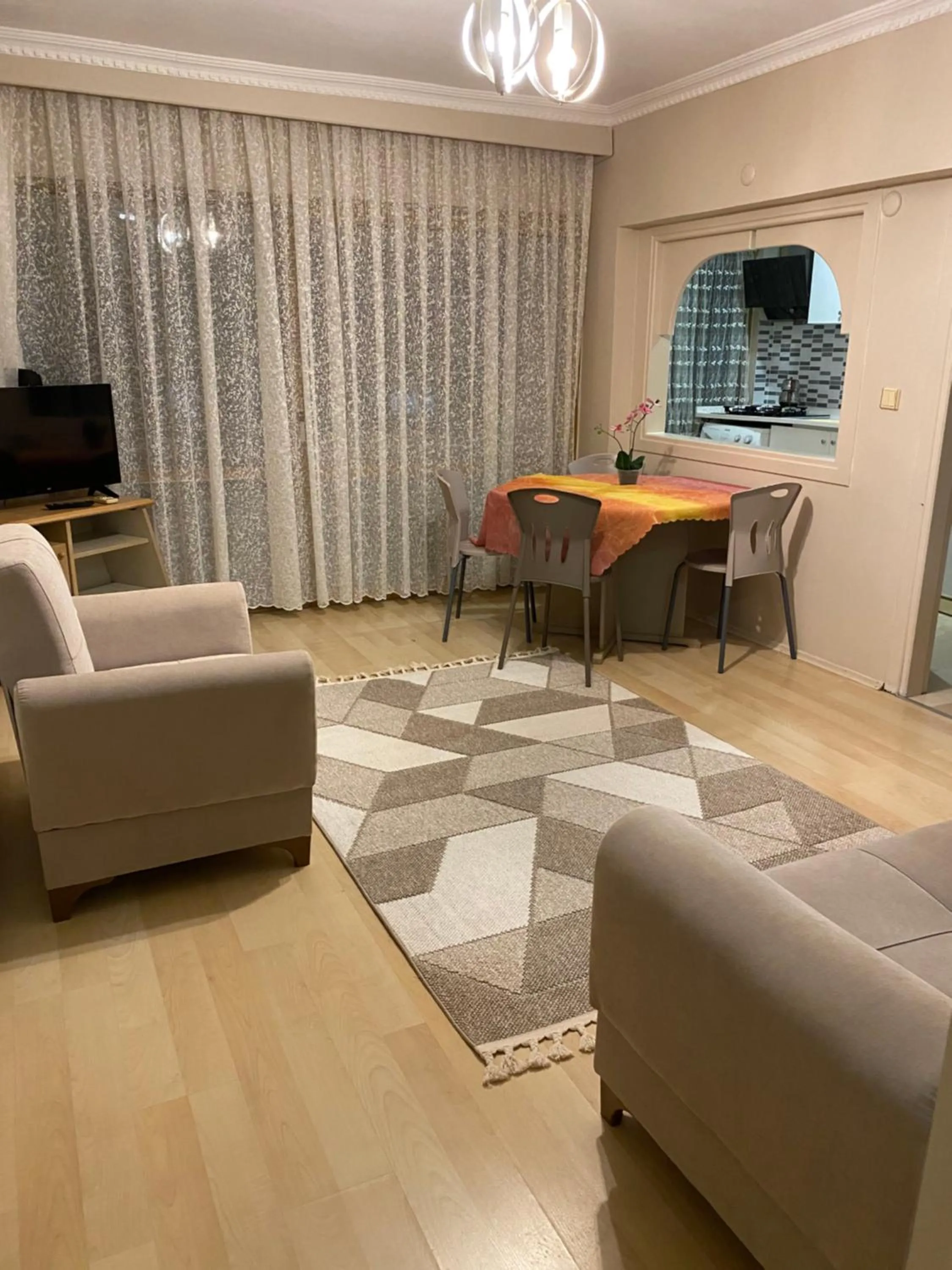 Living room in EVİM APART HOTEL