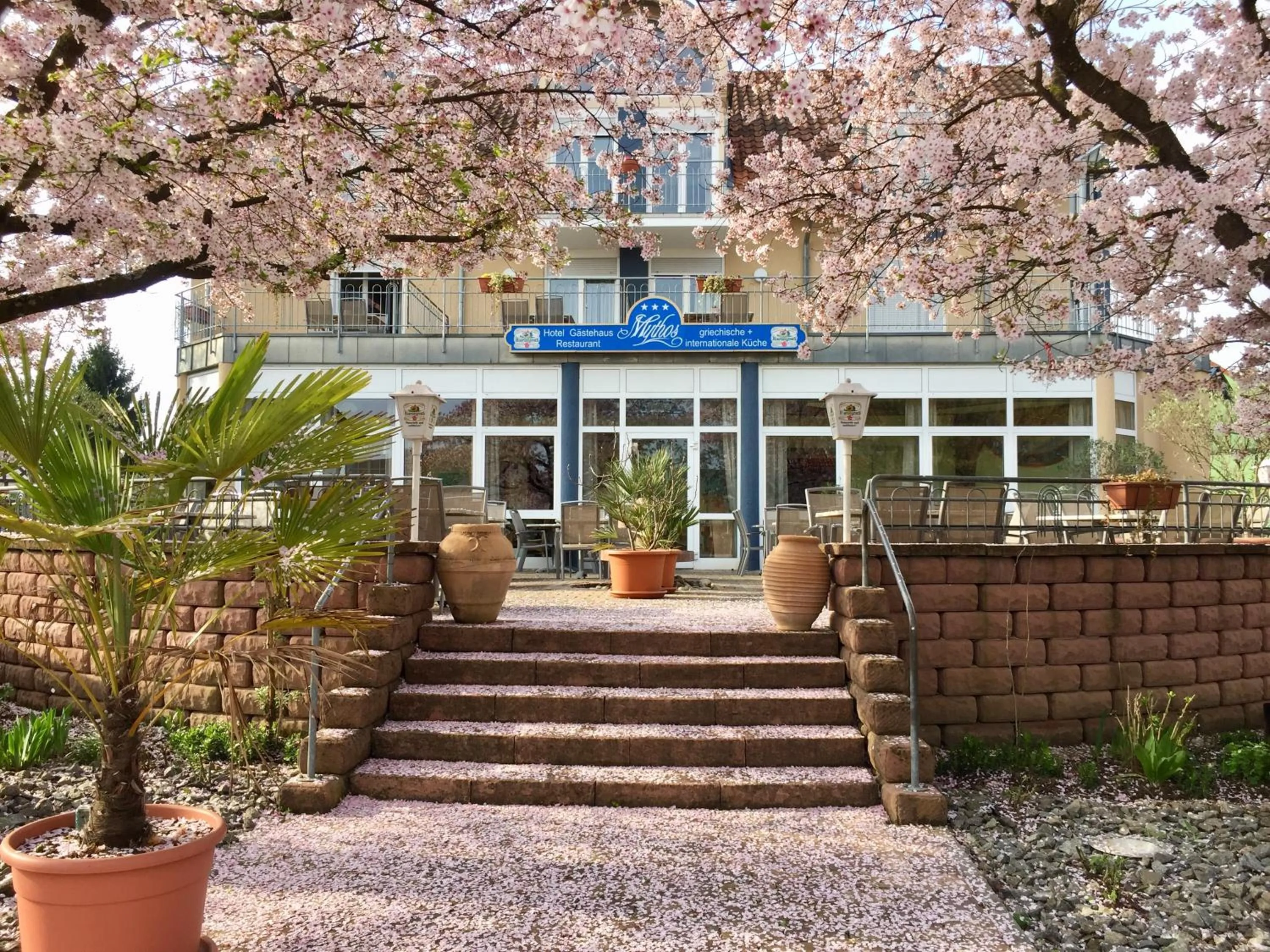 Property building in Hotel Mythos