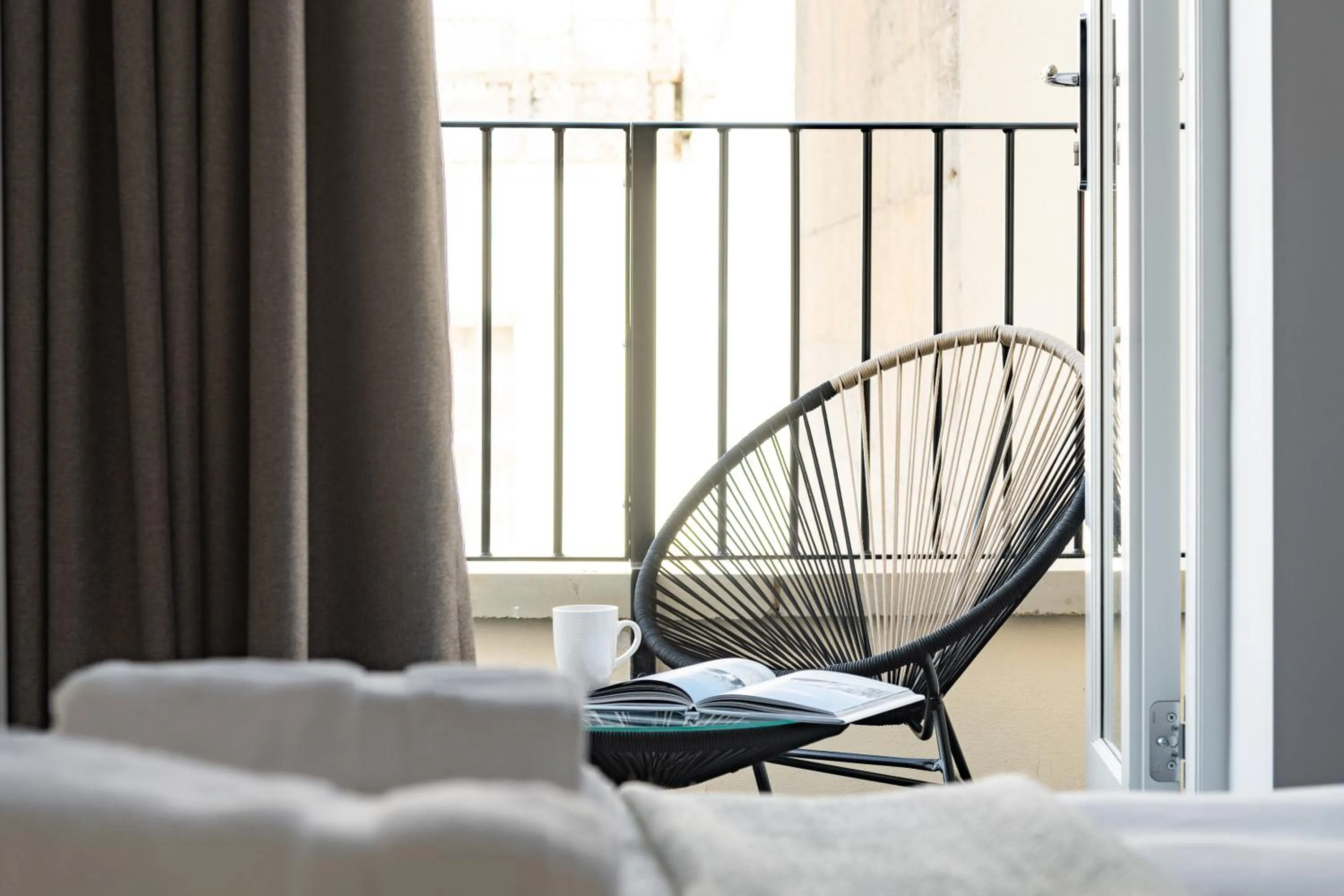 Balcony/Terrace in No. 2 Queensberry Place by Stayo