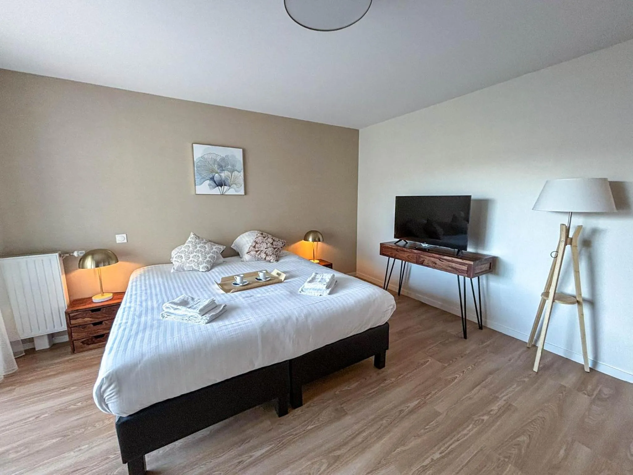 Photo of the whole room, Bed in Les Boréales - Appart'hotel & Restaurant