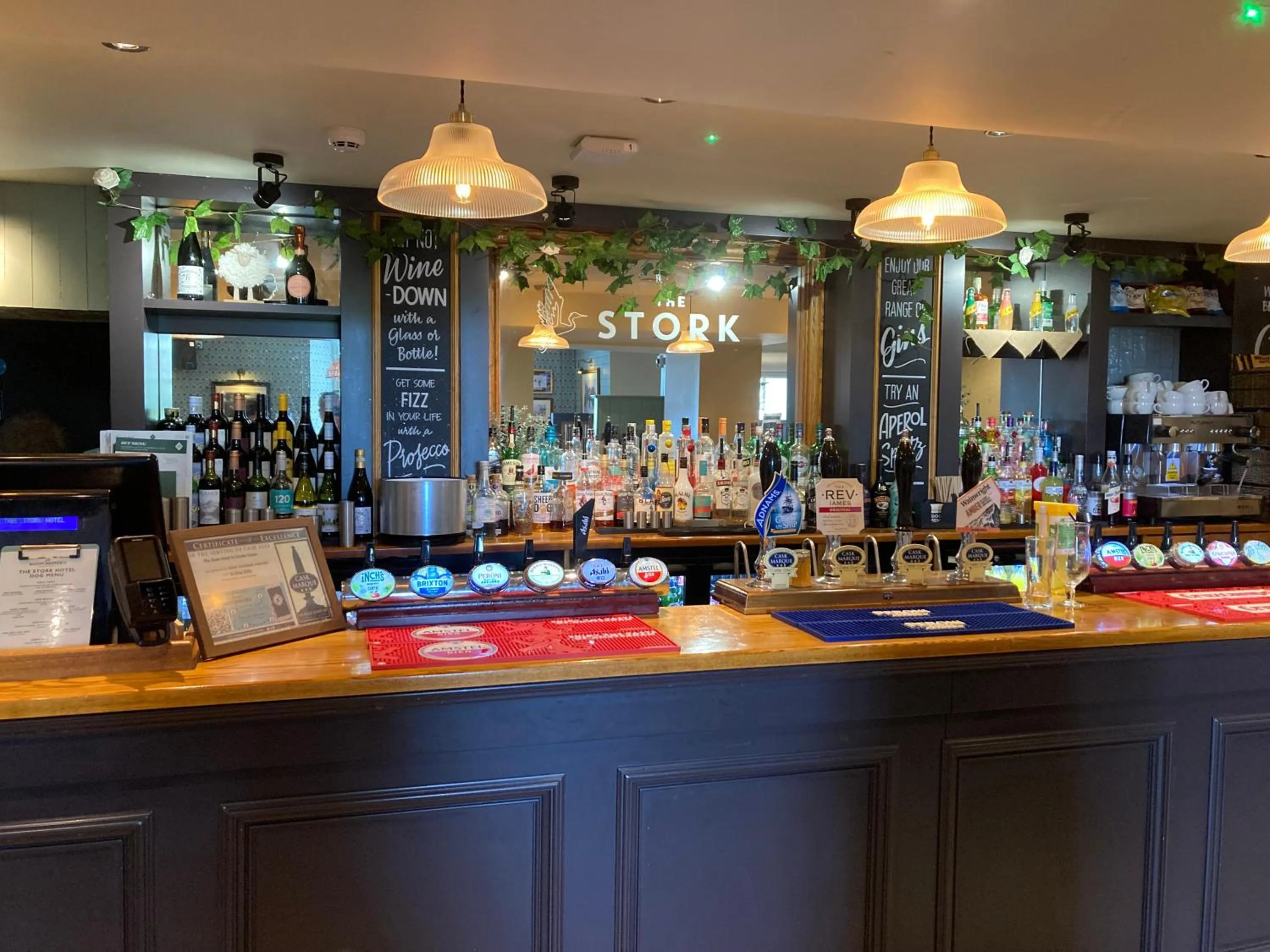 Lounge or bar in The Stork Hotel