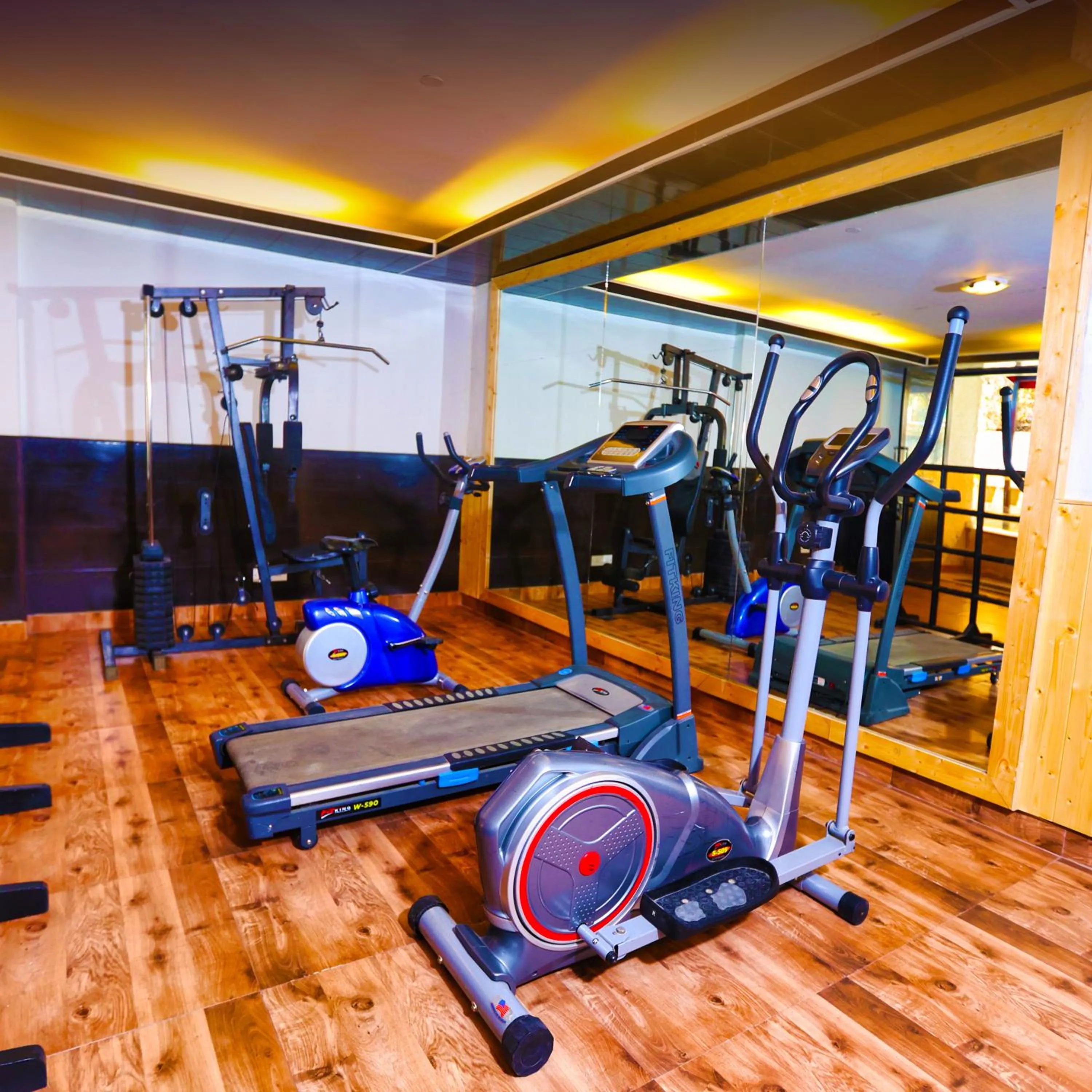 Fitness centre/facilities in De Vivendi Resorts, Manali with 35000 Sqft Open Lawn