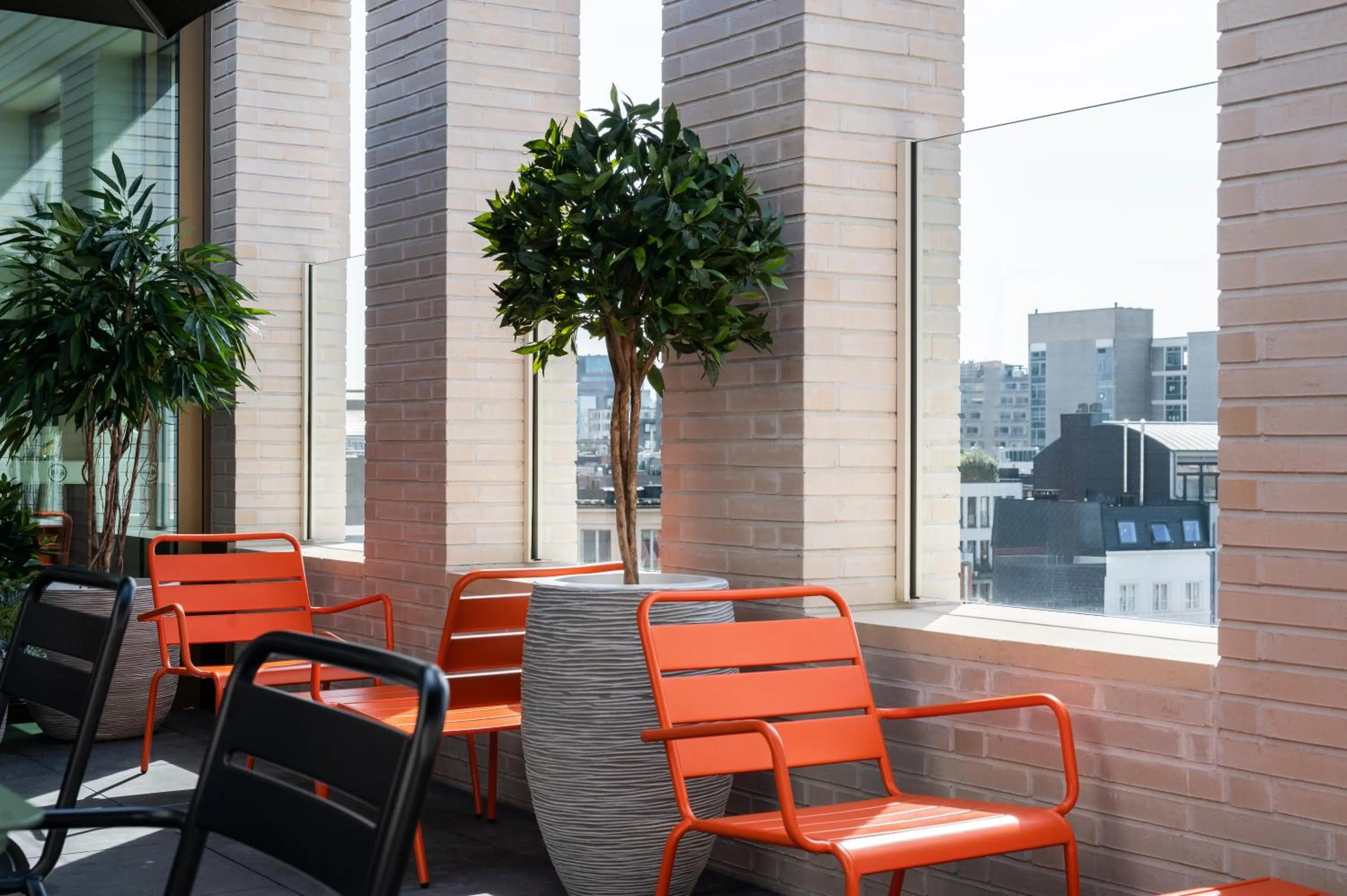 Patio in B&B HOTEL Antwerpen Centrum