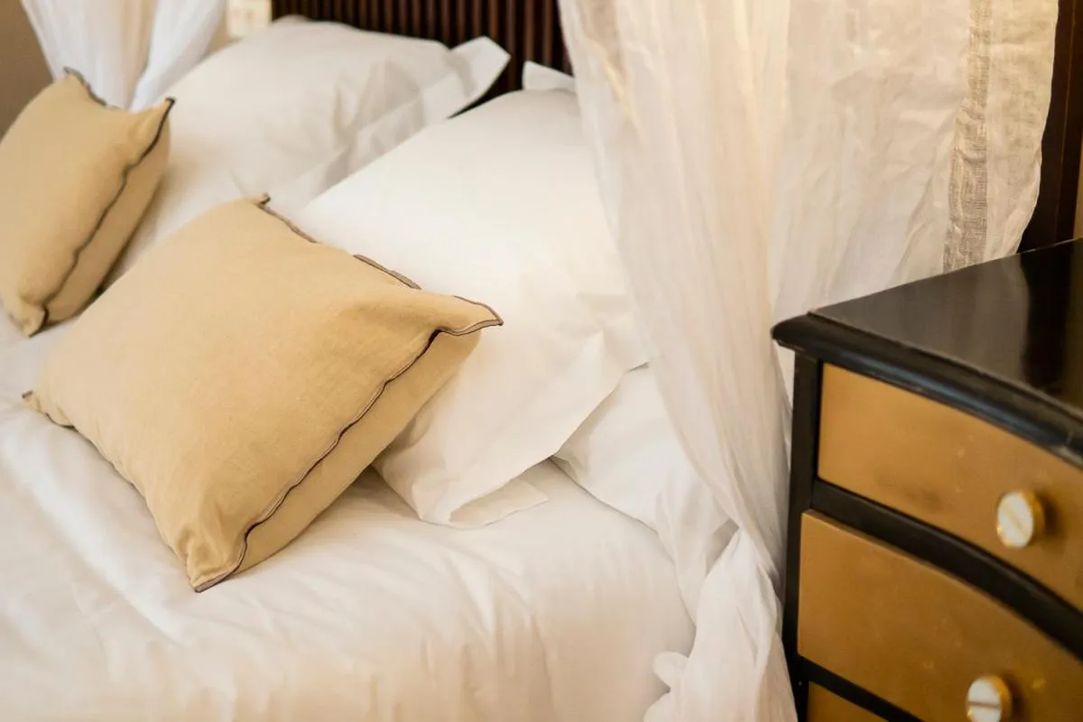 Bed in Hotel Palacio De Luko