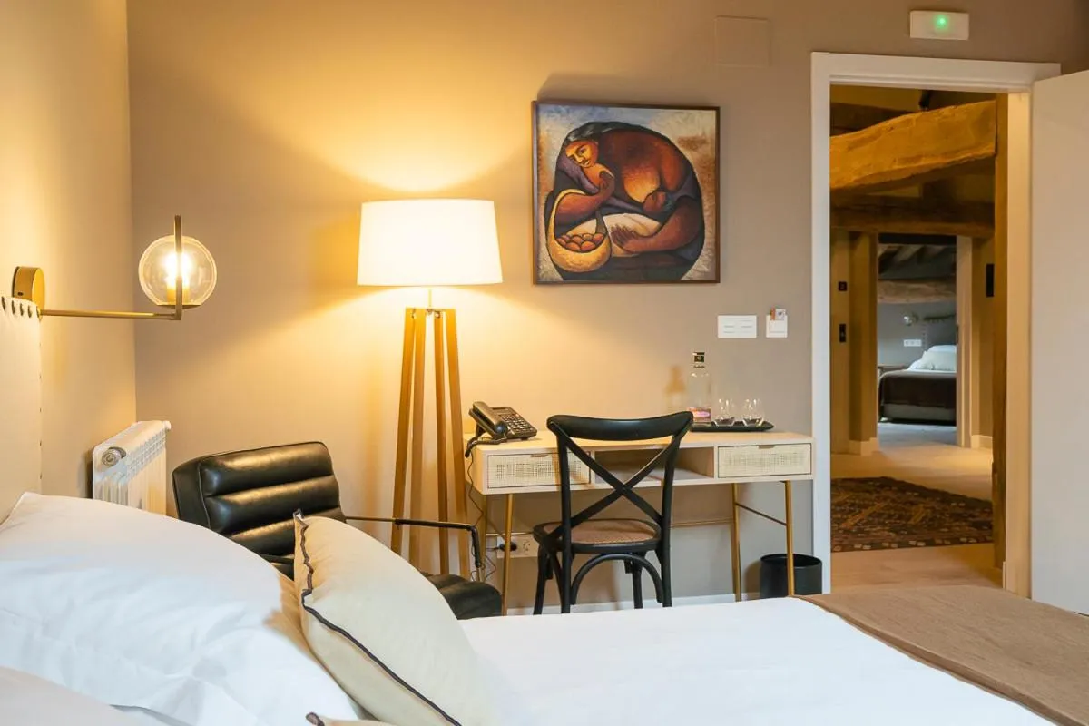 Bed in Hotel Palacio De Luko