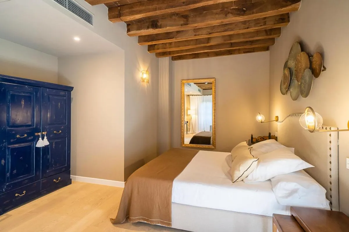 Bed in Hotel Palacio De Luko