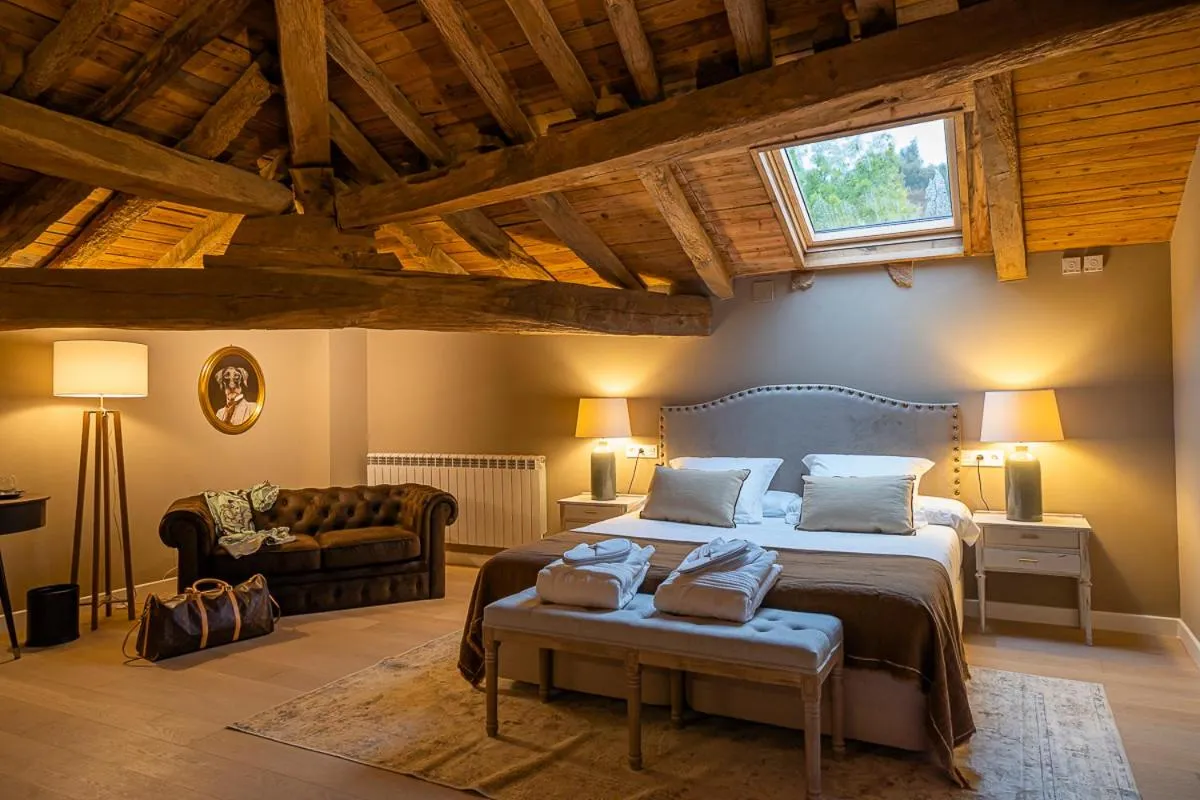 Bed in Hotel Palacio De Luko