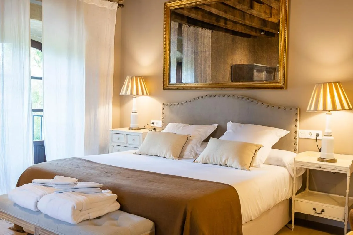 Bed in Hotel Palacio De Luko