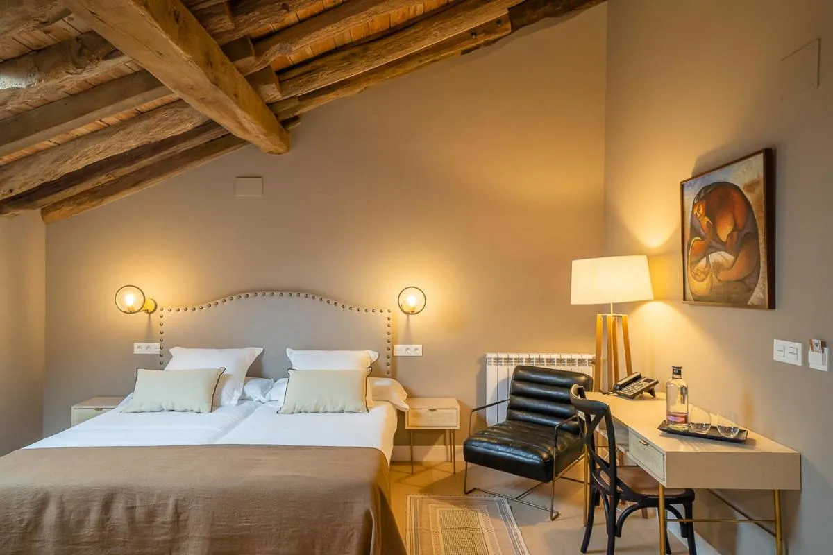 Bed in Hotel Palacio De Luko