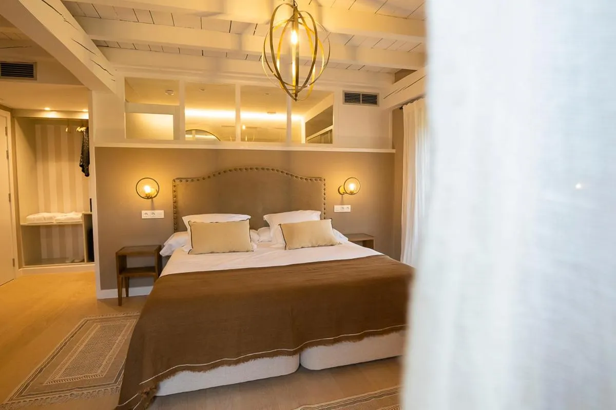 Bed in Hotel Palacio De Luko