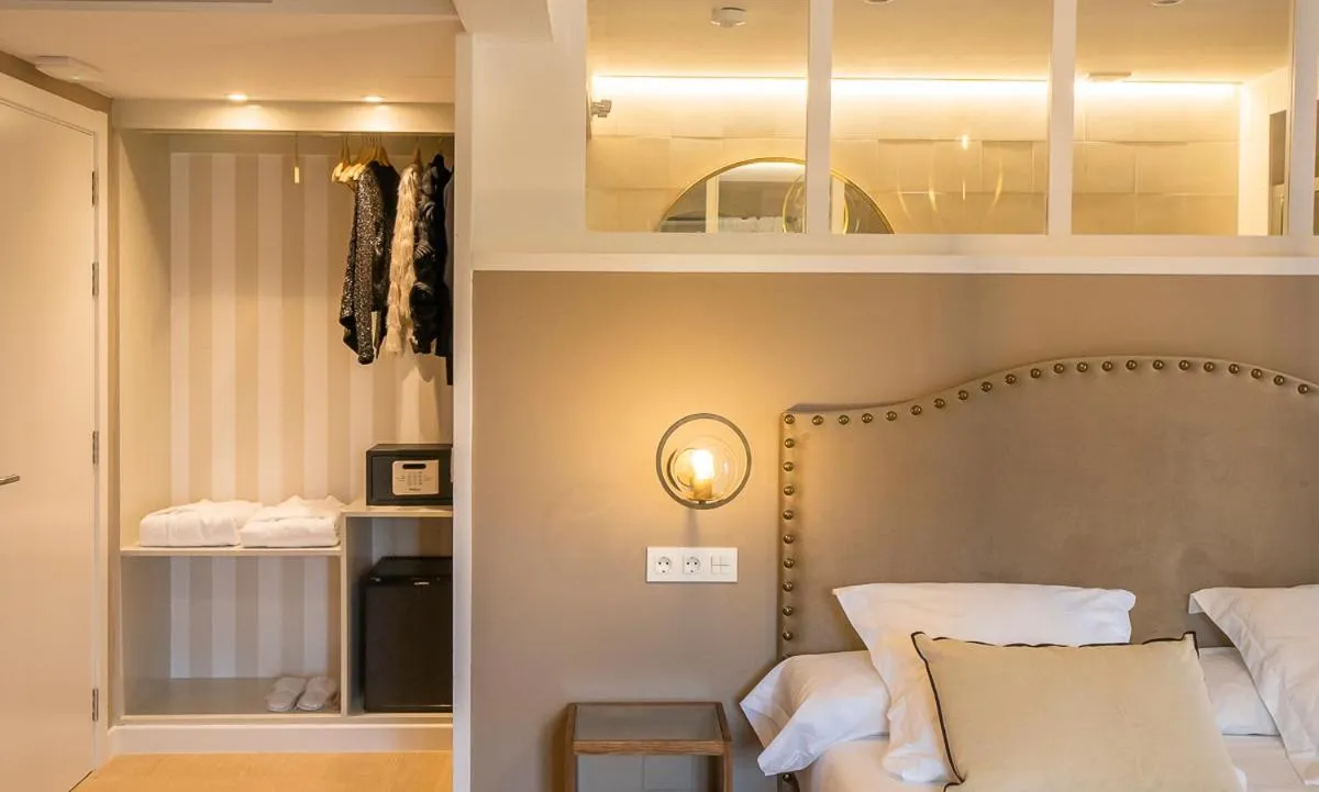 Bed in Hotel Palacio De Luko