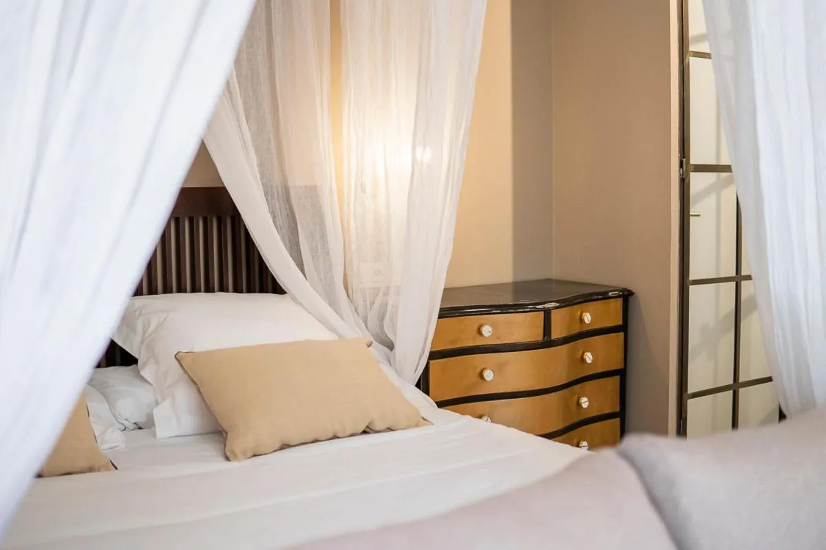 Bed in Hotel Palacio De Luko