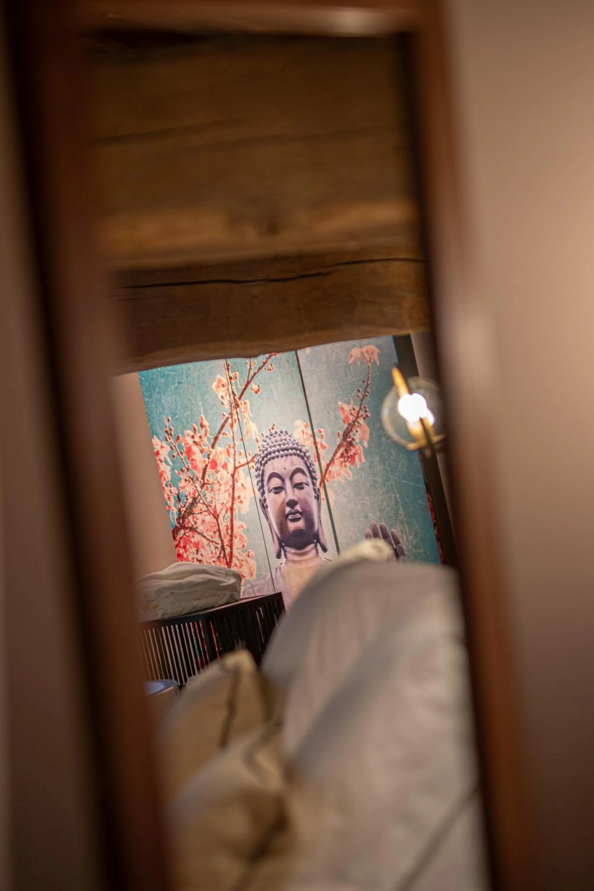 Bed in Hotel Palacio De Luko