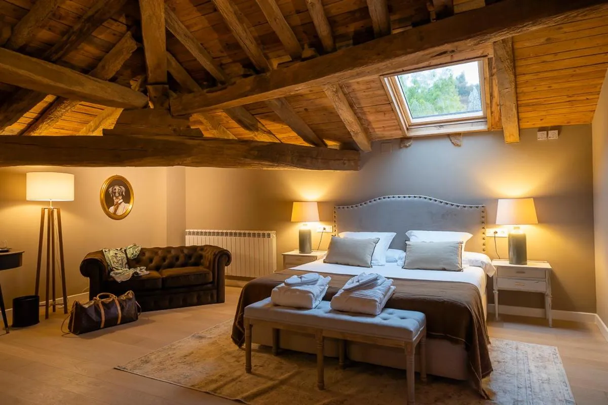 Bed in Hotel Palacio De Luko