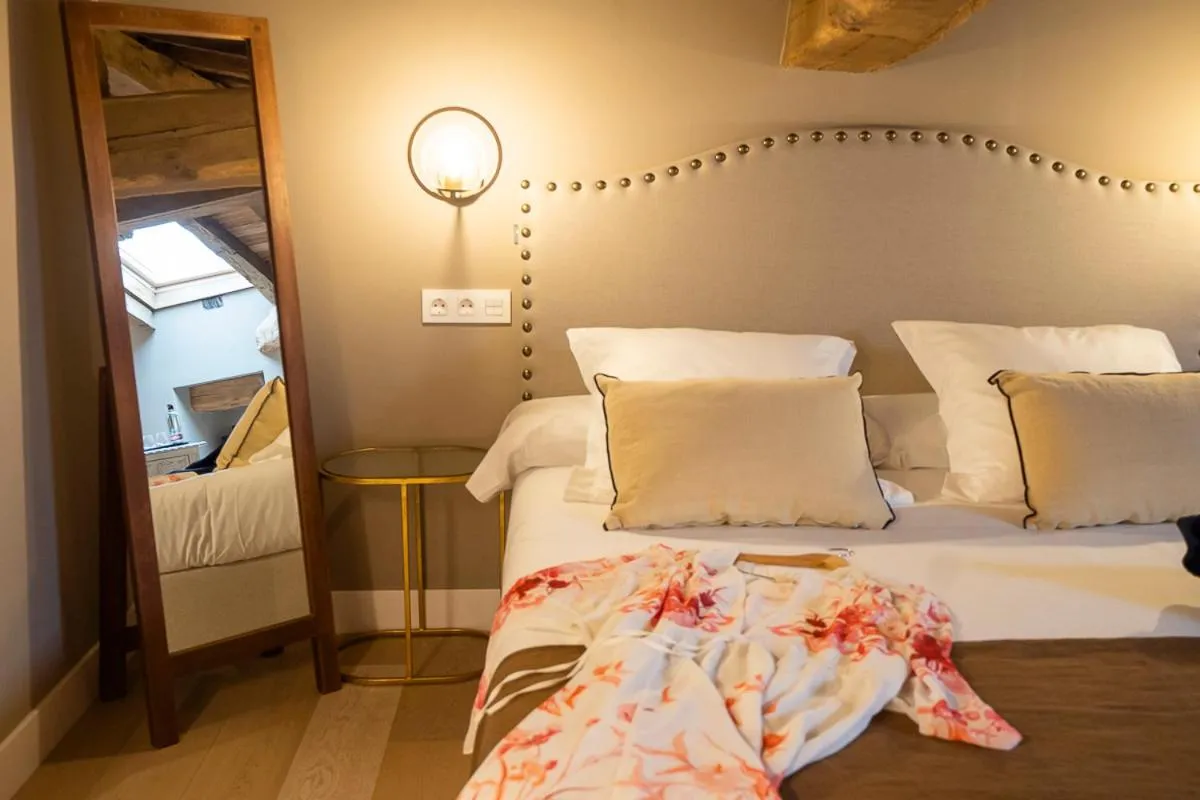 Bed in Hotel Palacio De Luko