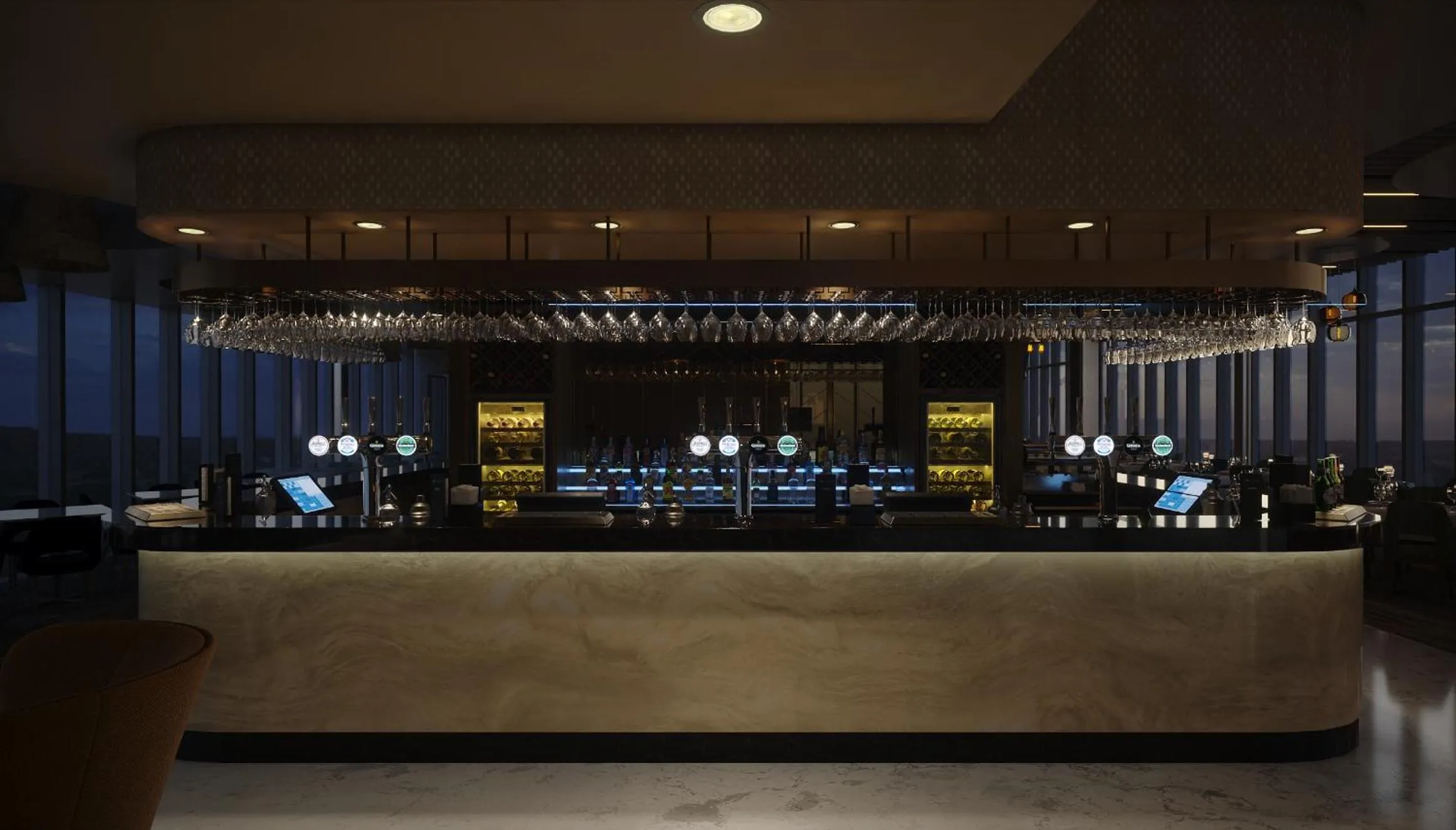 Lounge or bar in Hotel La Tour