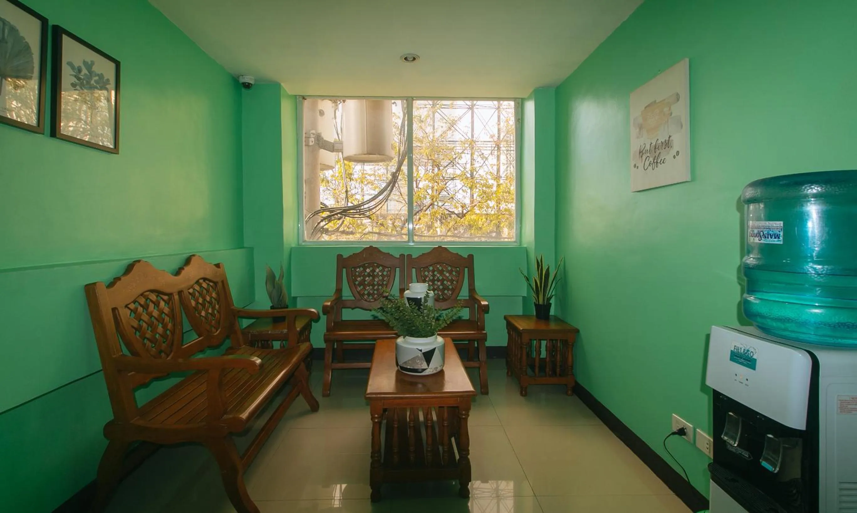 Lobby or reception in RedDoorz near EDSA Camp Crame