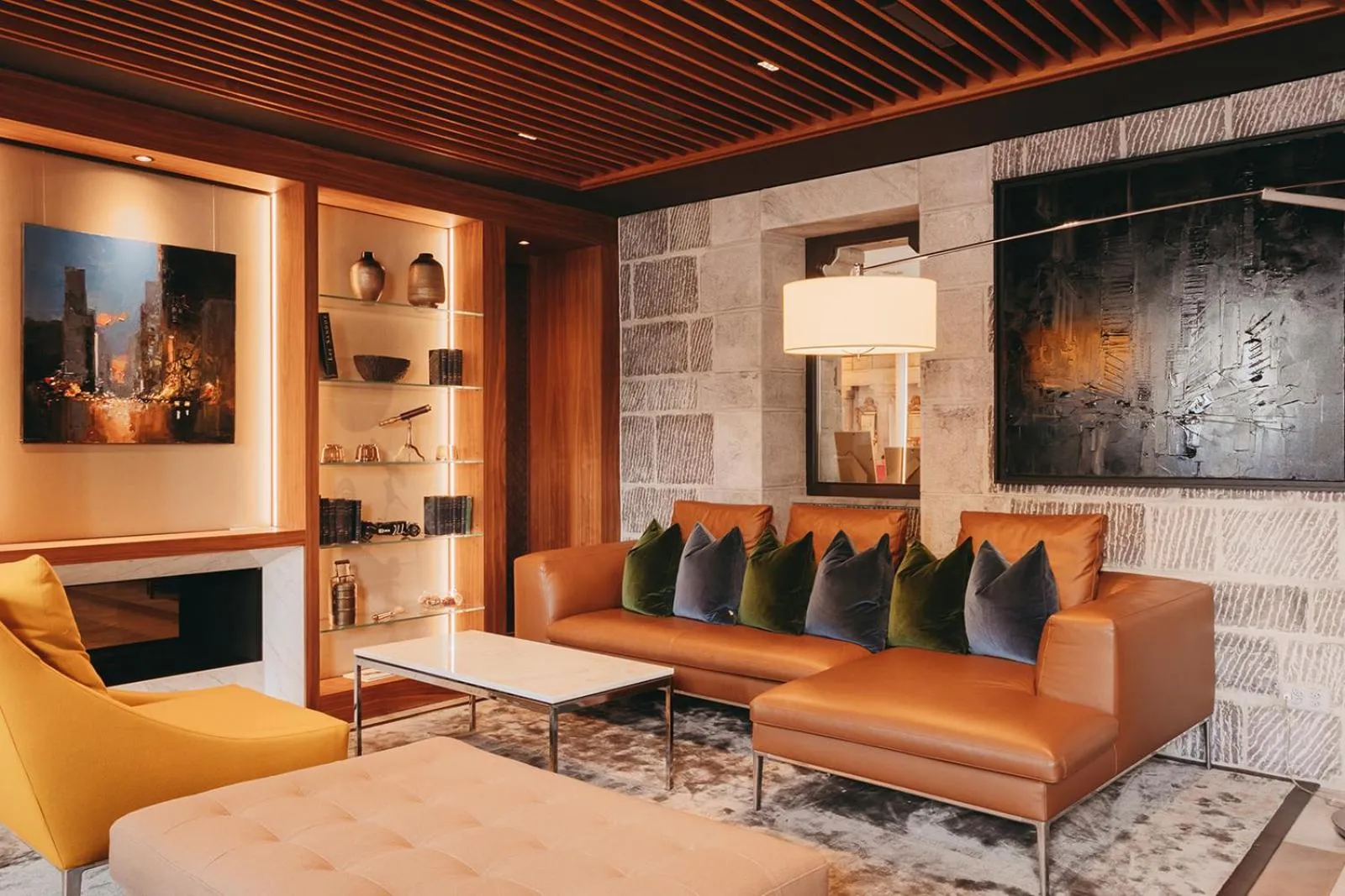 Lounge or bar in Château d'Ouchy