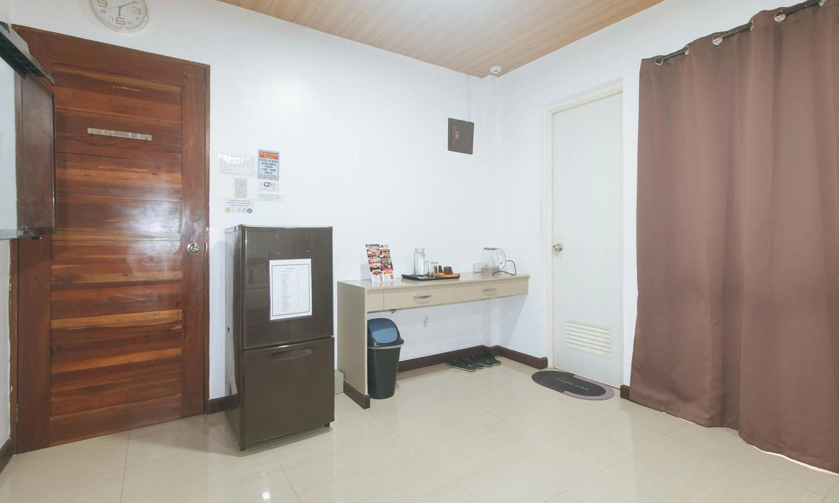 minibar in RedDoorz at RJs Bldg near Lyceum Gen Trias Cavite