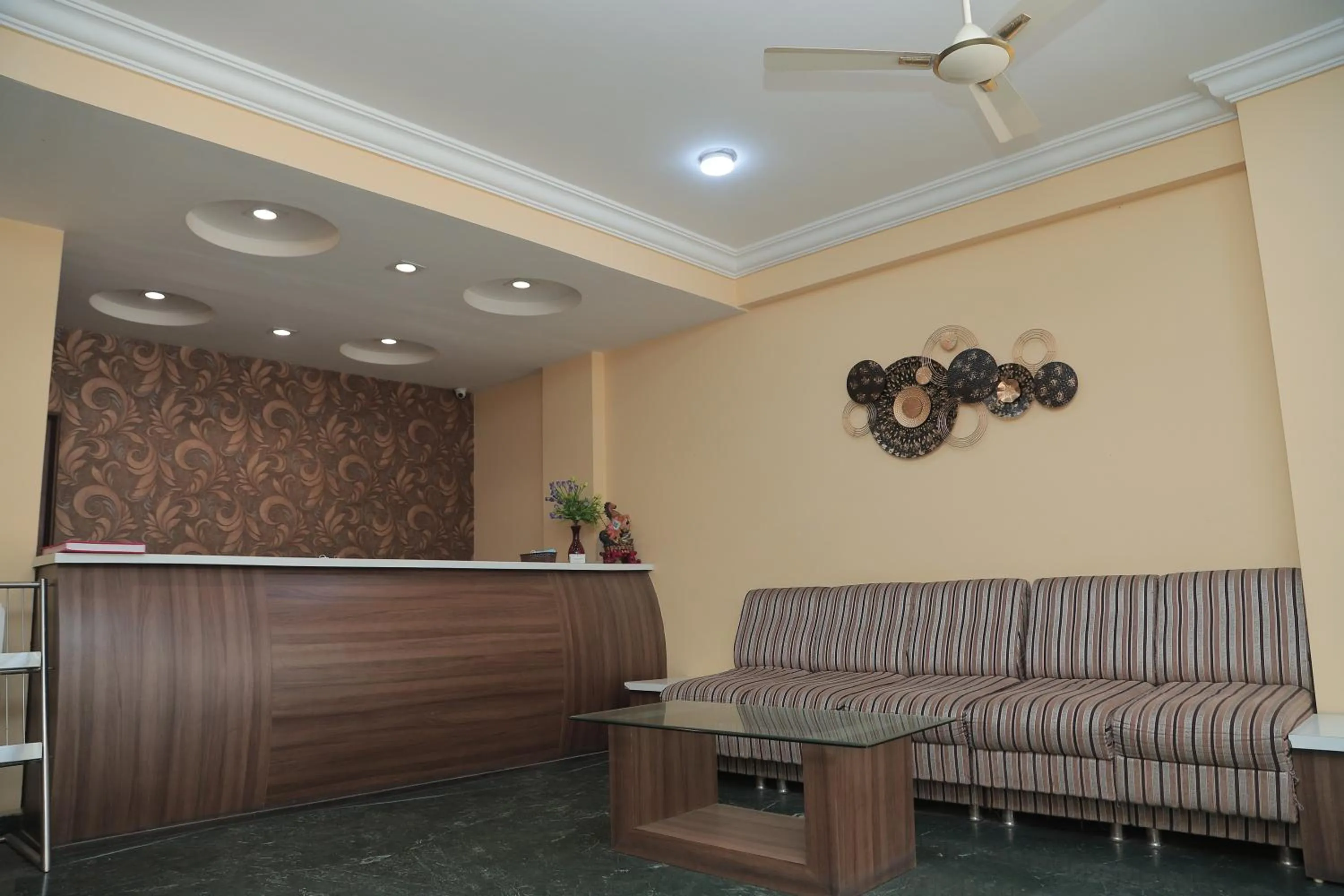 Seating area in Hotel Grand Tower