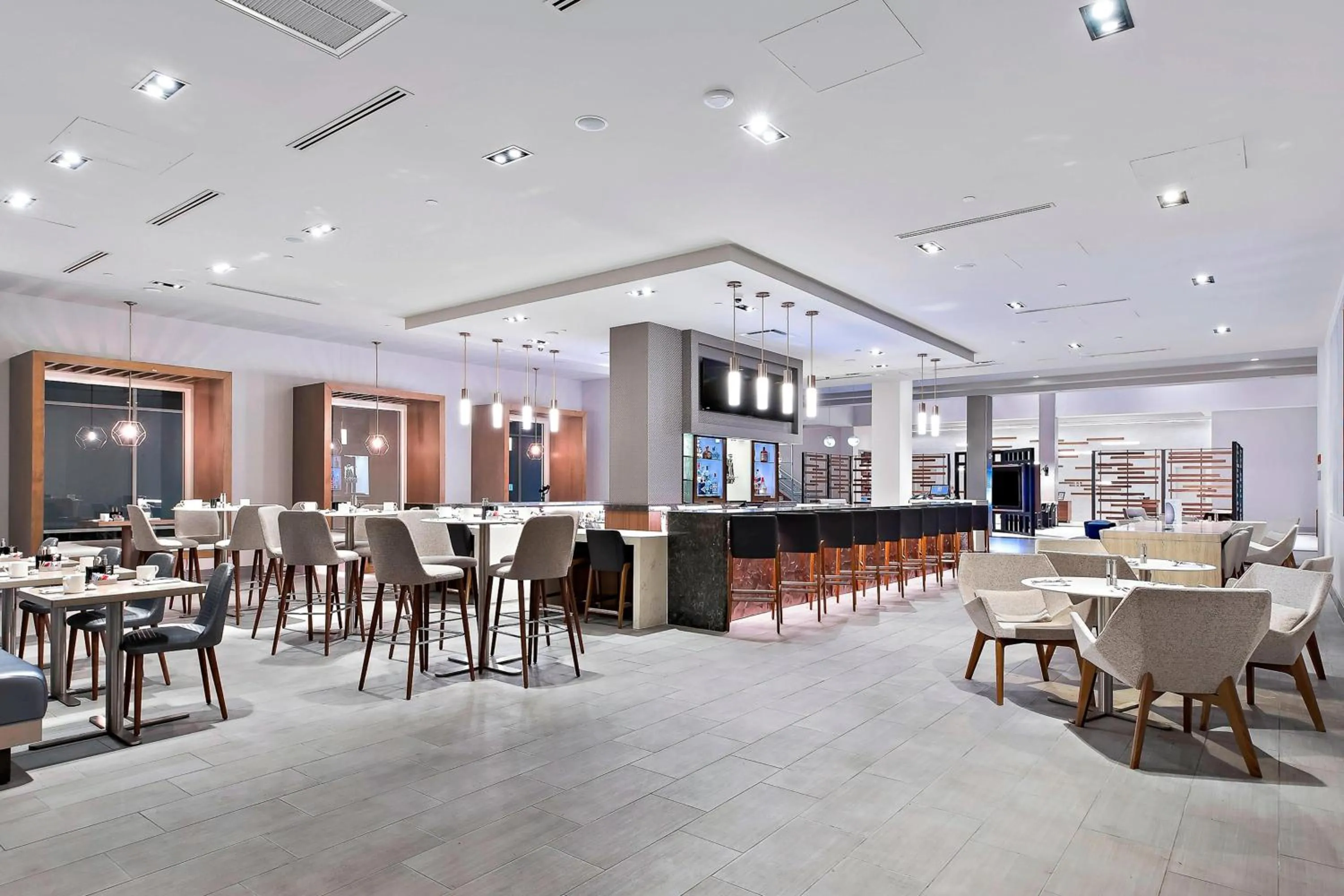 Lounge or bar in Marriott Orlando Downtown