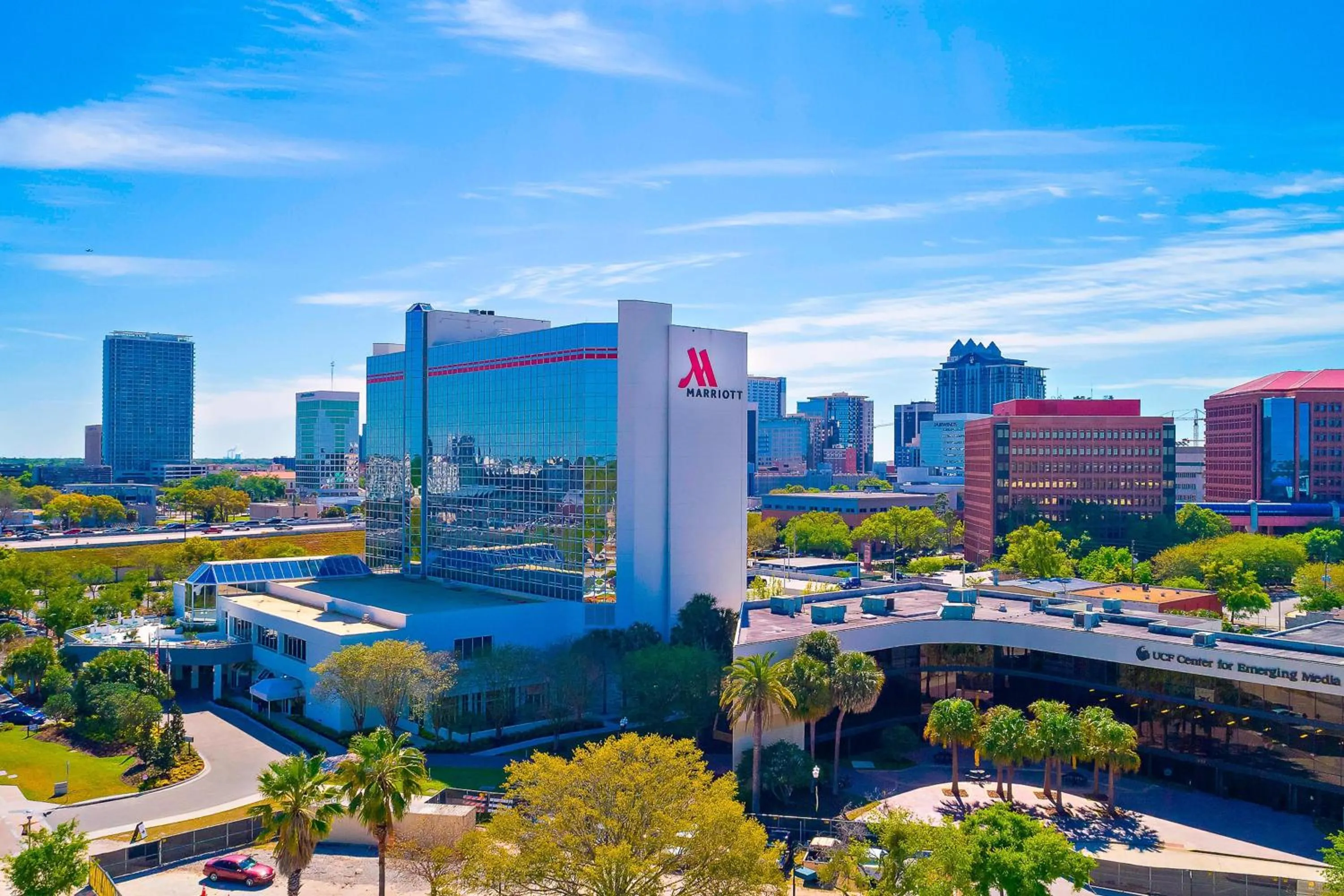 Property building in Marriott Orlando Downtown