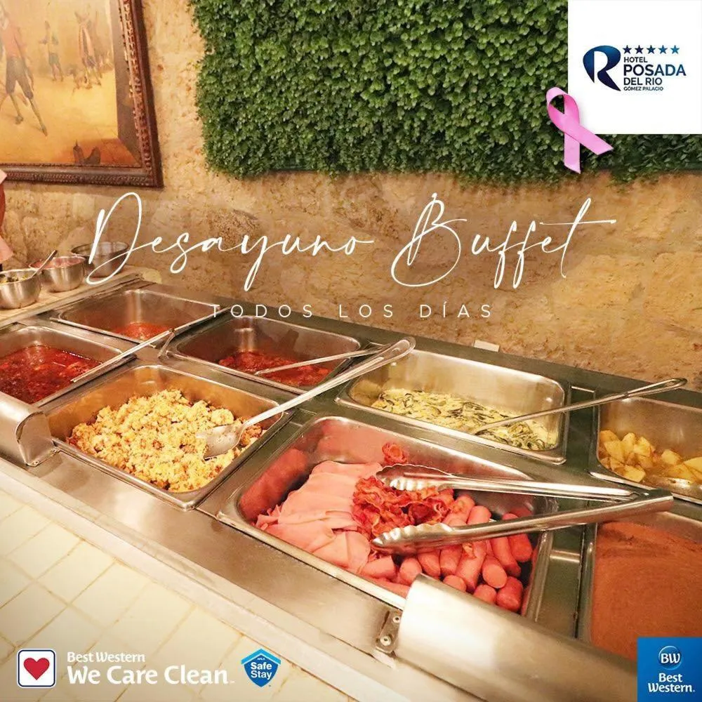 Breakfast in Best Western Posada Del Rio