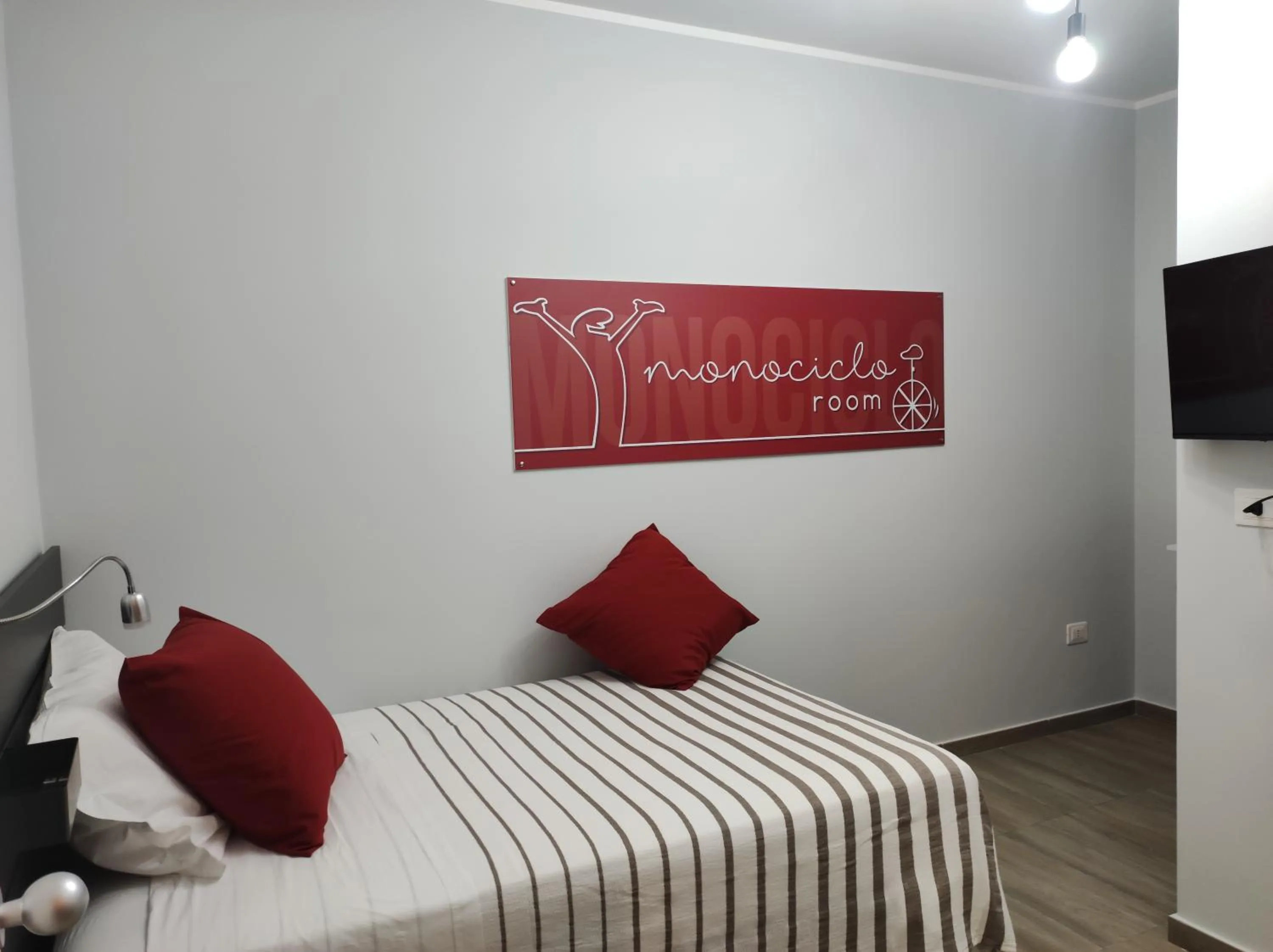 Bedroom, Bed in b&b La Bicicletta