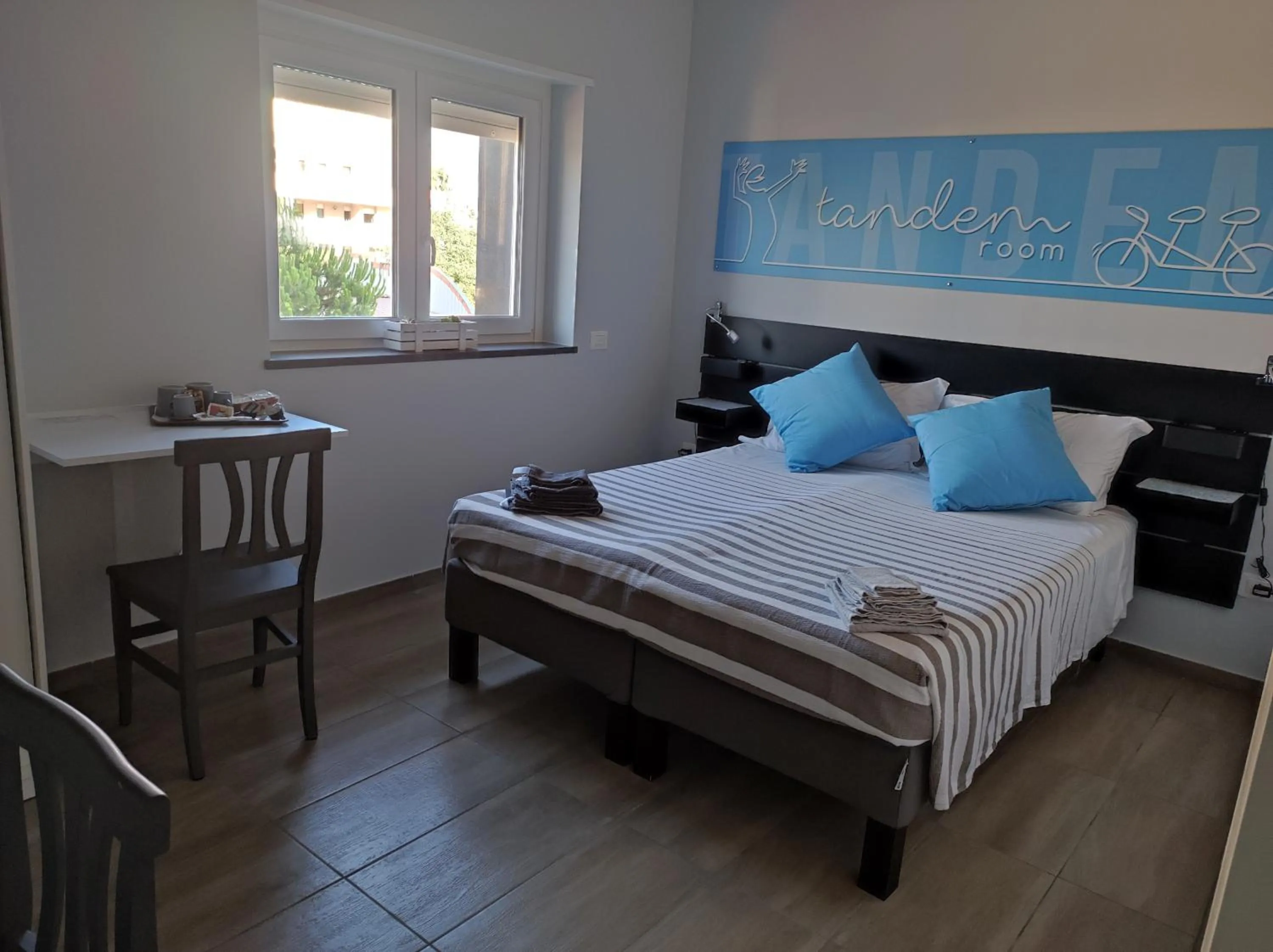 Bedroom, Bed in b&b La Bicicletta