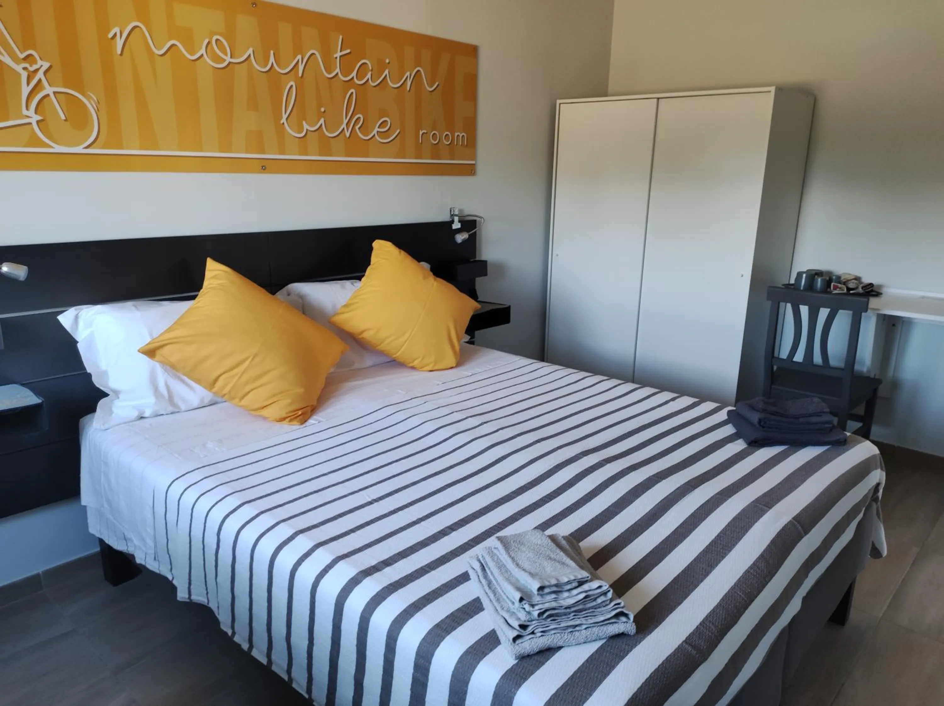 Bedroom, Bed in b&b La Bicicletta