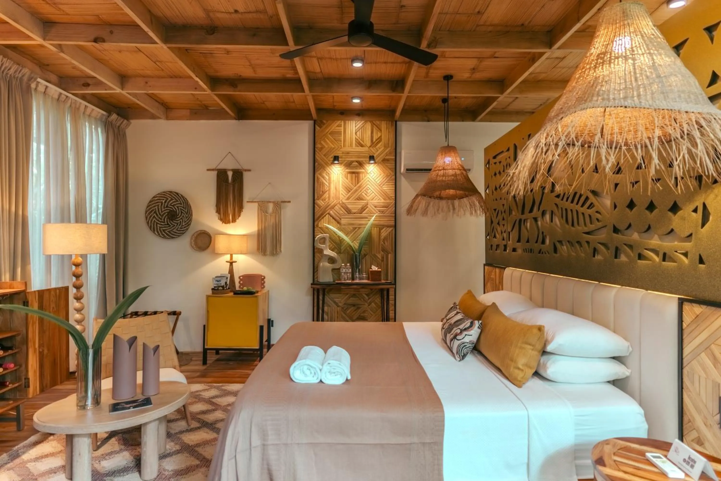 Bedroom, Bed in awā Beachfront Hotel