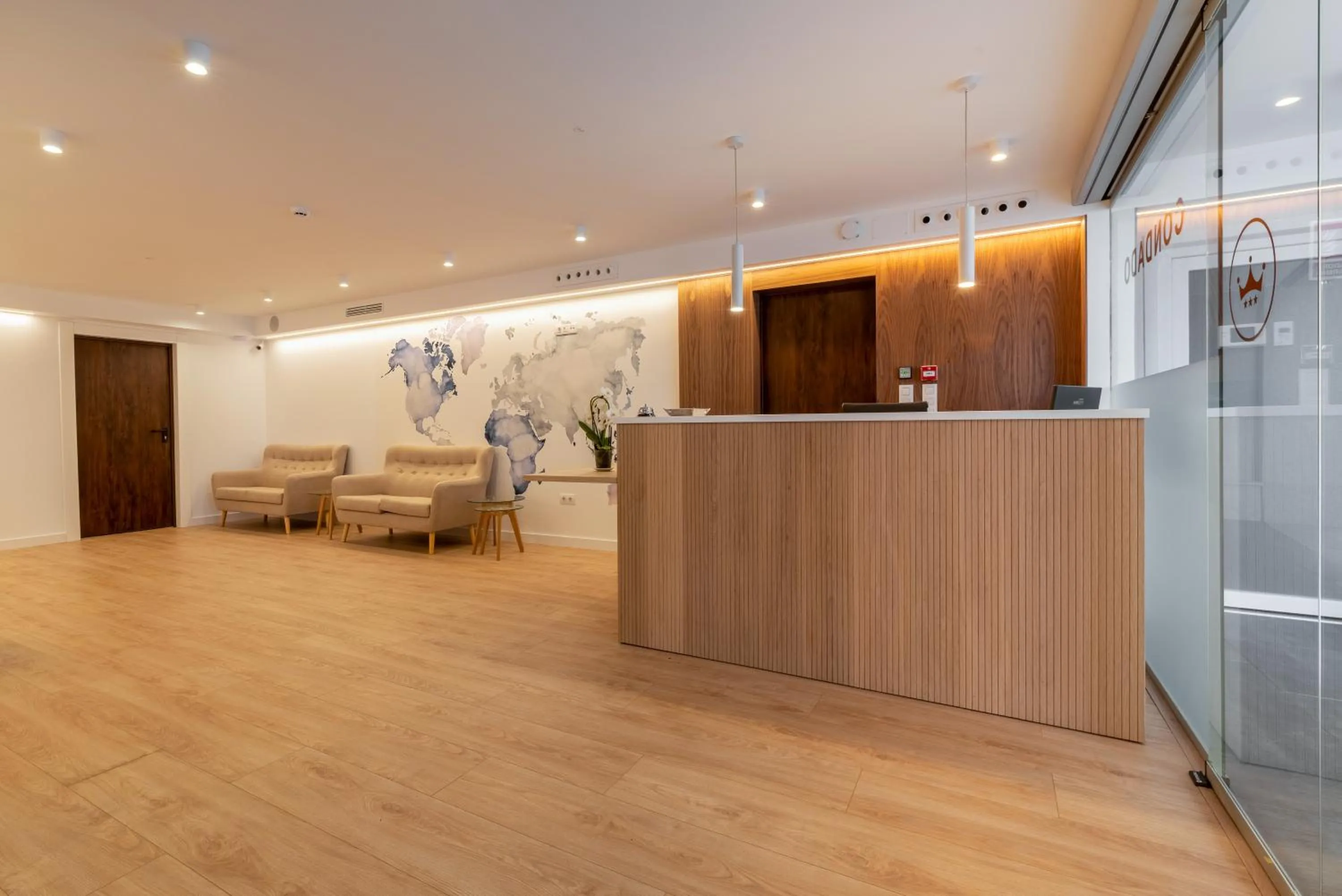 Lobby or reception in Hotel Condado Ourense