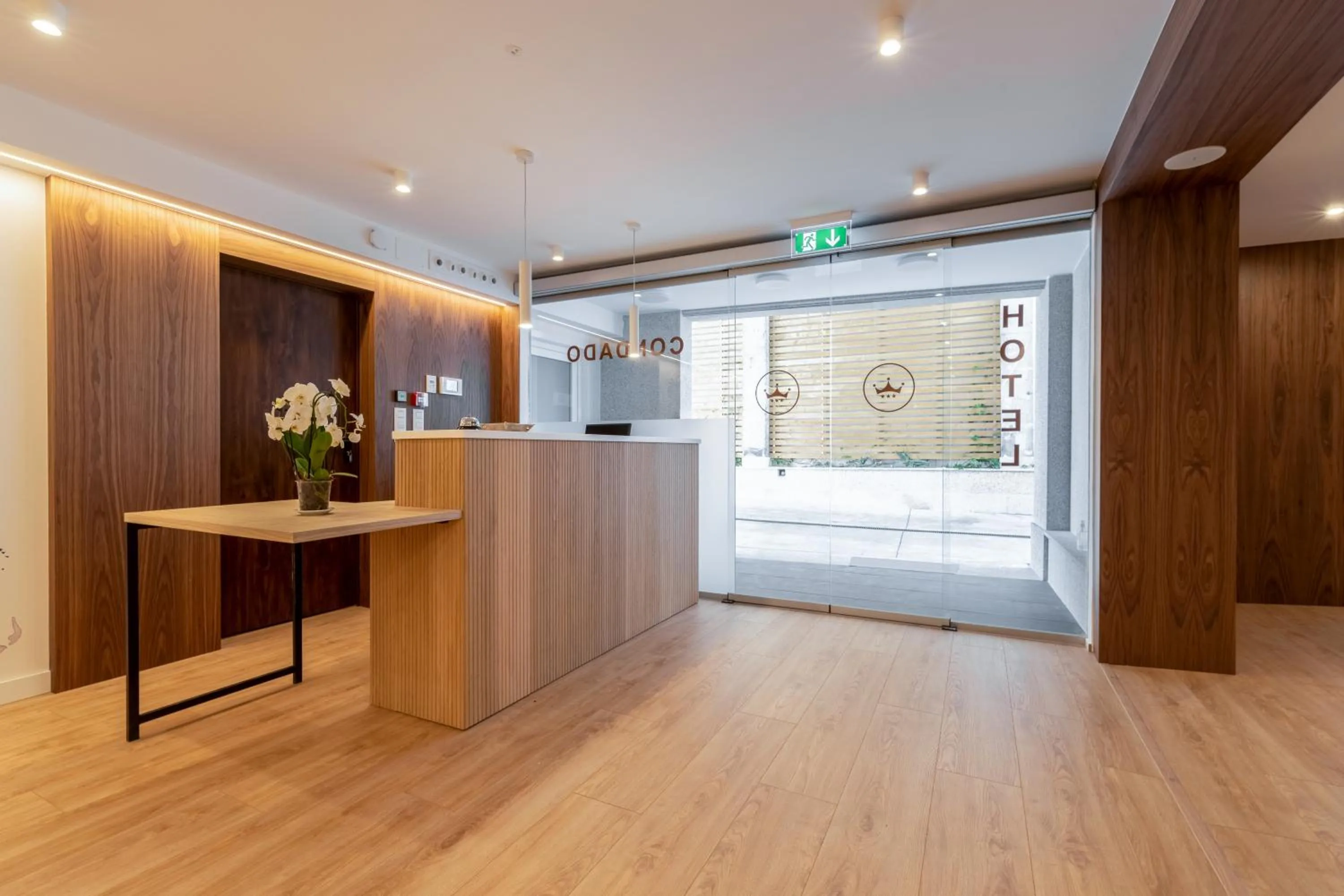 Lobby or reception in Hotel Condado Ourense