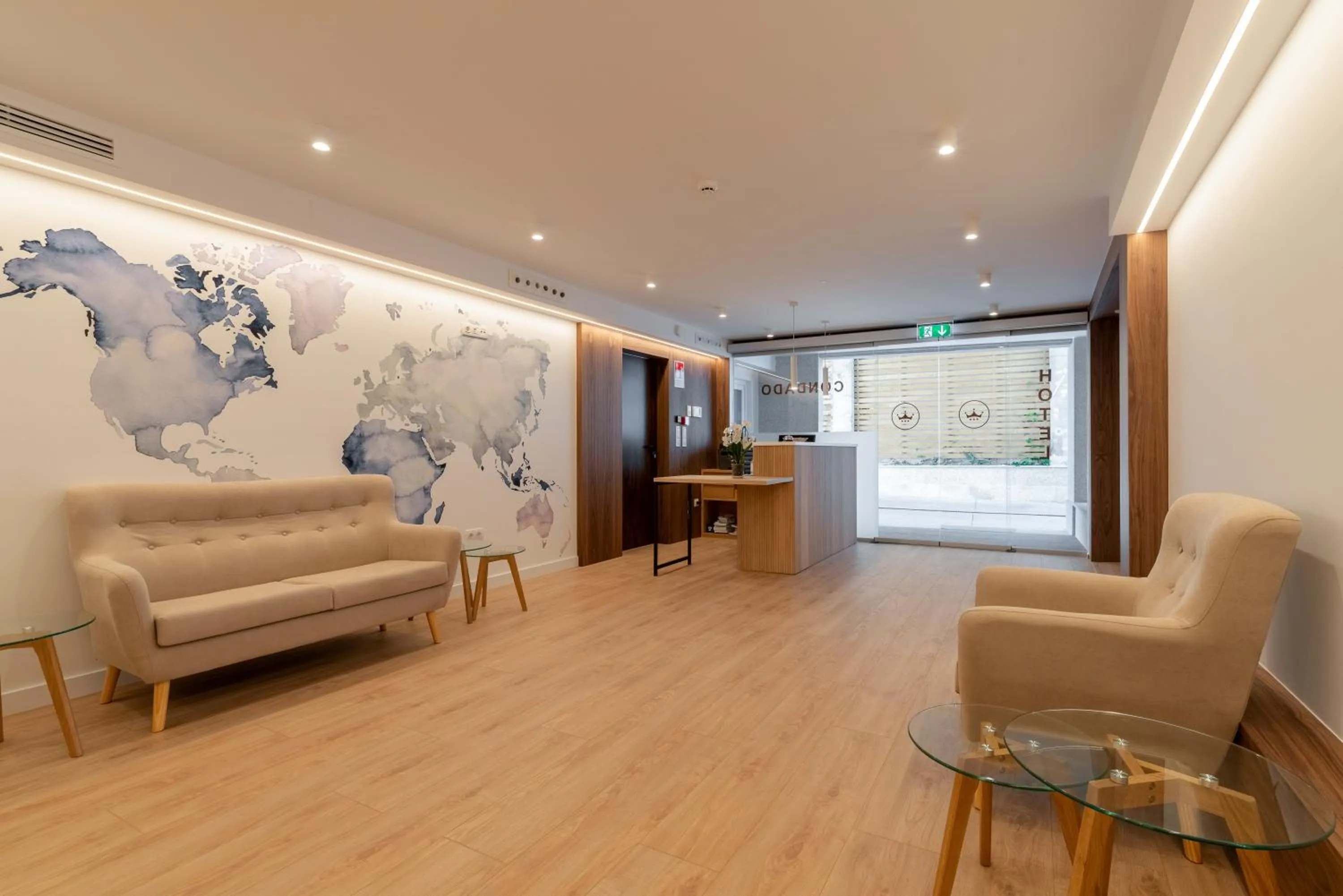 Lobby or reception in Hotel Condado Ourense